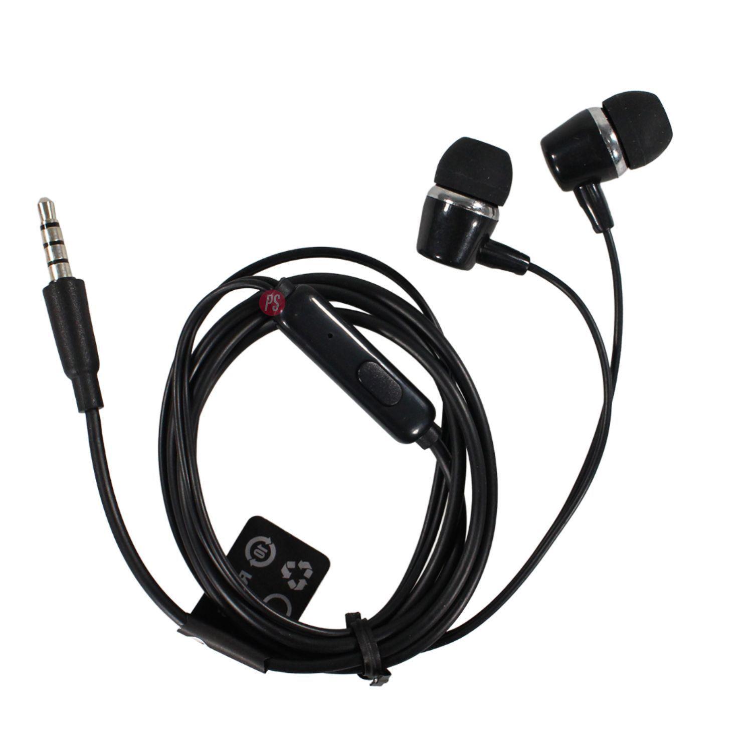 Audífonos HP Stereo con Micrófono y Control de Volumen - PS-2