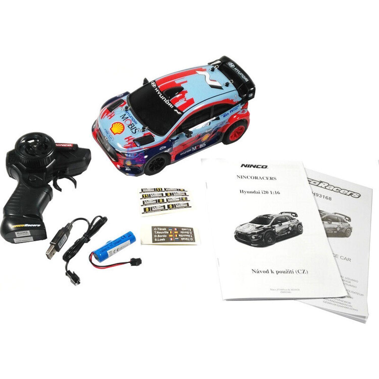 Auto RC Hyundai i20 WRC 116 20km Ninco PS-6