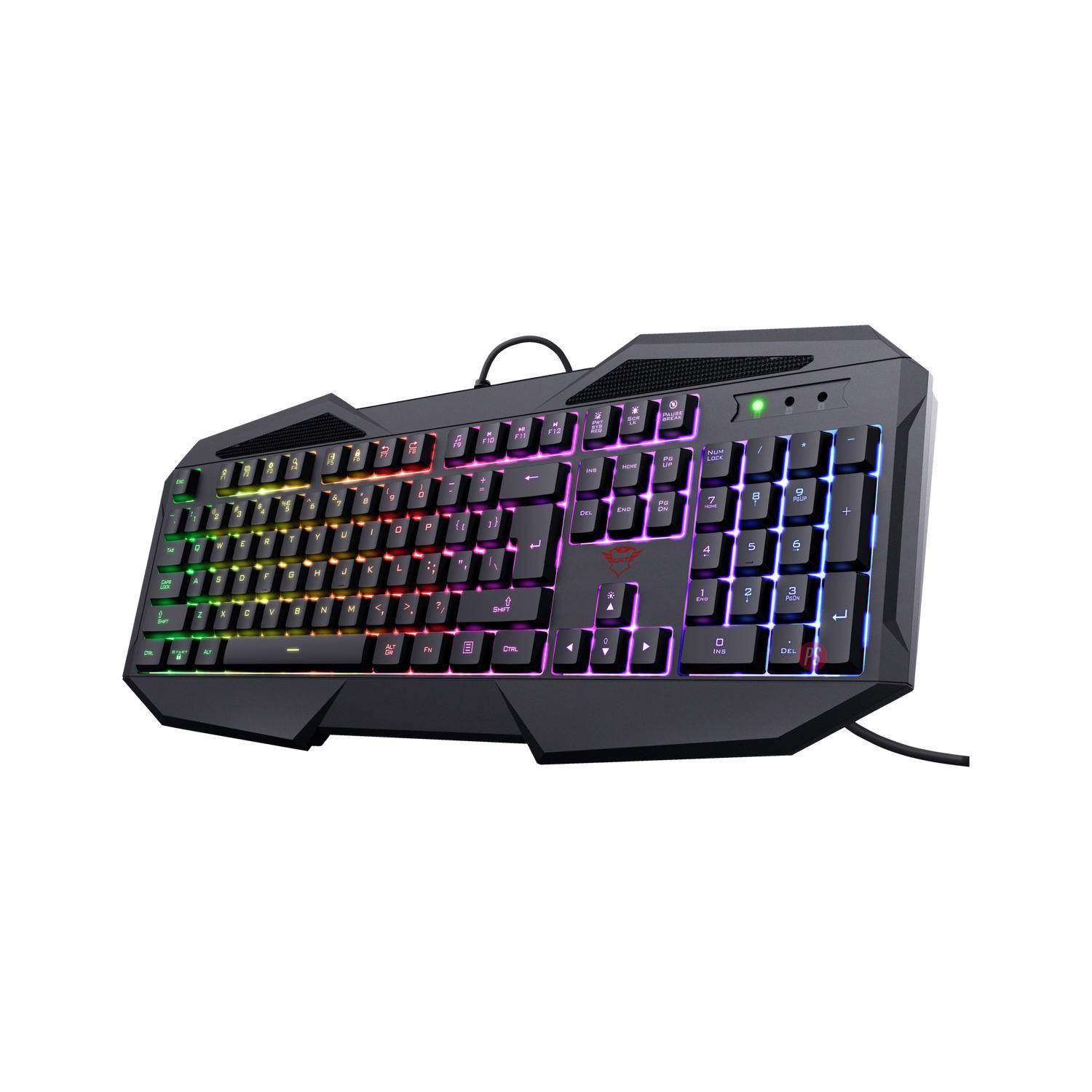 Teclado Gamer Iluminación Rgb Gxt 830-RW Avoon - PS-2
