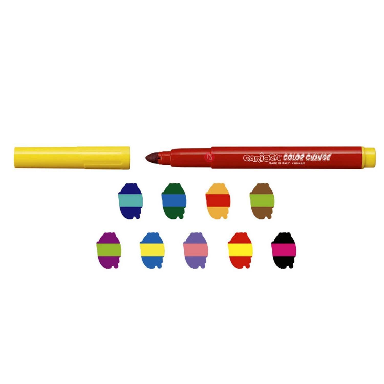 Plumones Colorchange 10 Colores Carioca - PS-2