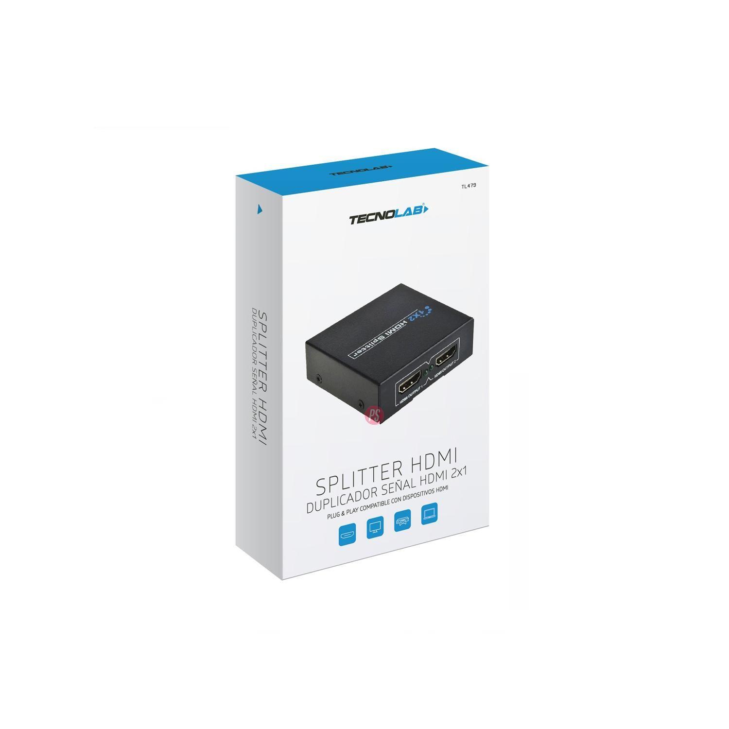 Splitter Hdmi Duplicador Señal 2 Salidas - PS-2