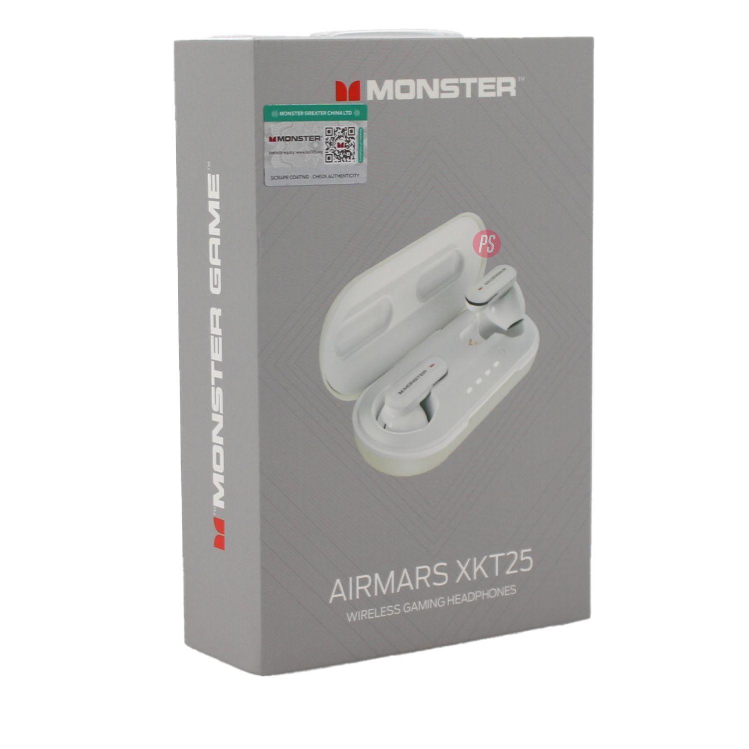Aud fonos Monster XKT25 BT Blanco con 20H de Sonido PS-2