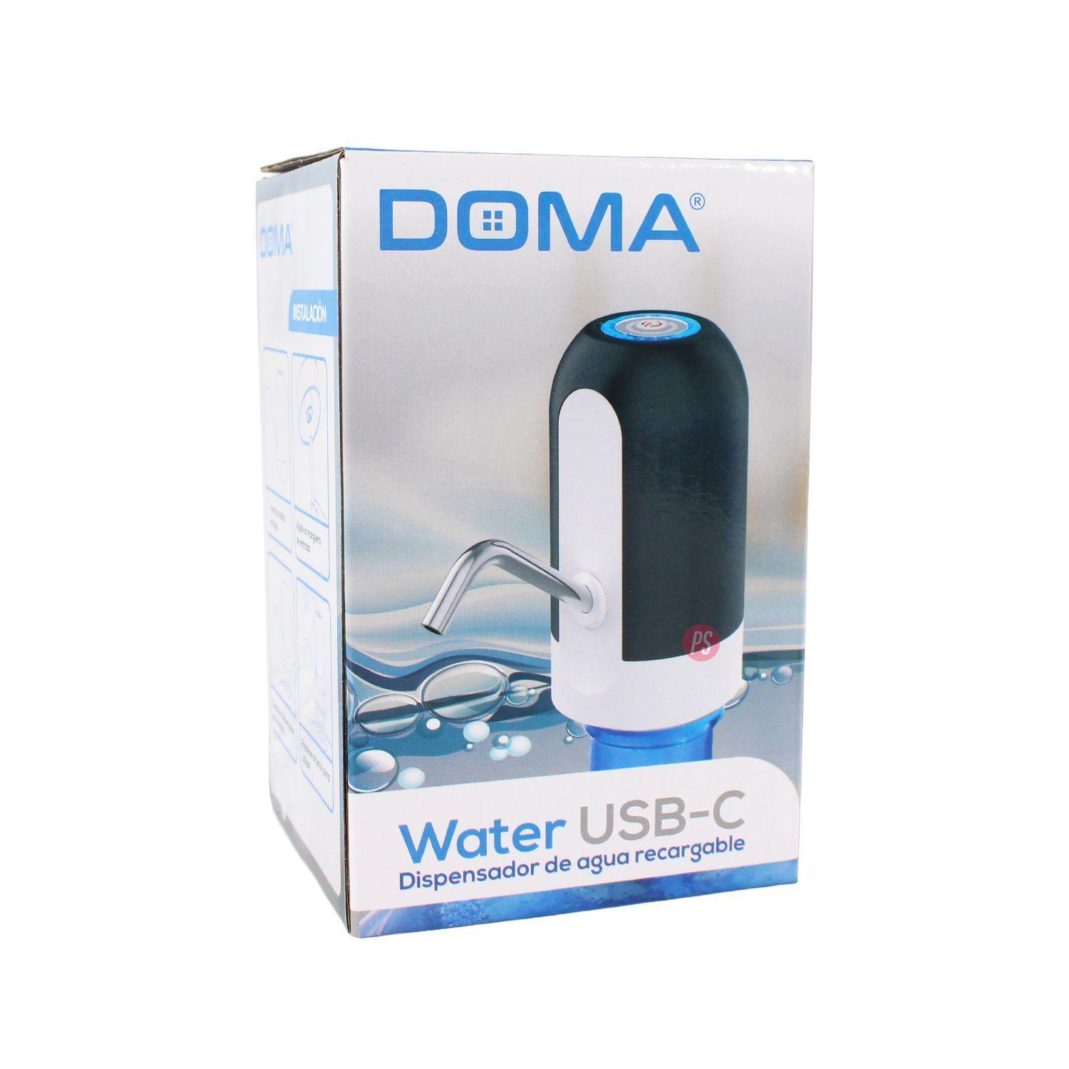  Dispensador de Agua Recargable USB Tipo C Portátil - PS-4