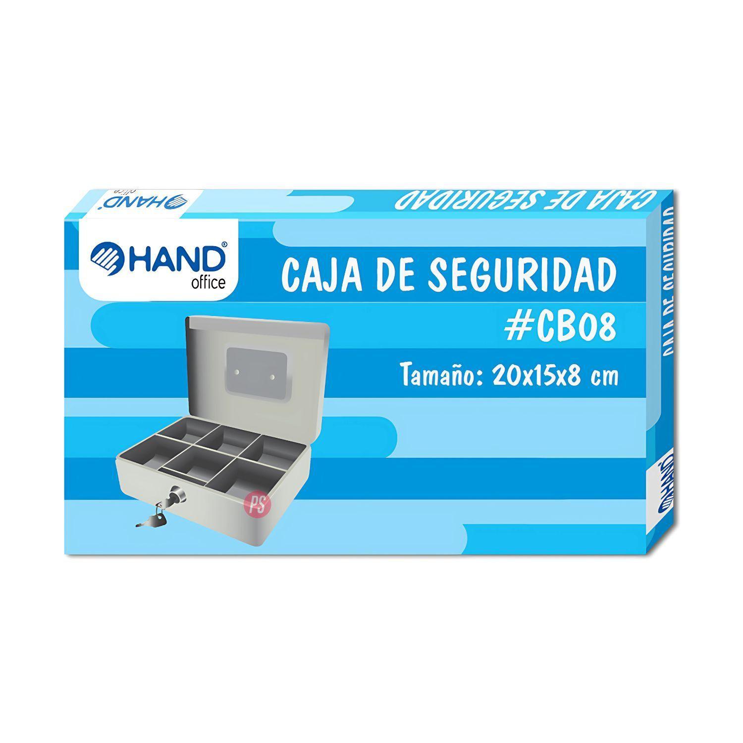 Caja De Seguridad 8 Pulgadas 20x16x8cm - PS-1