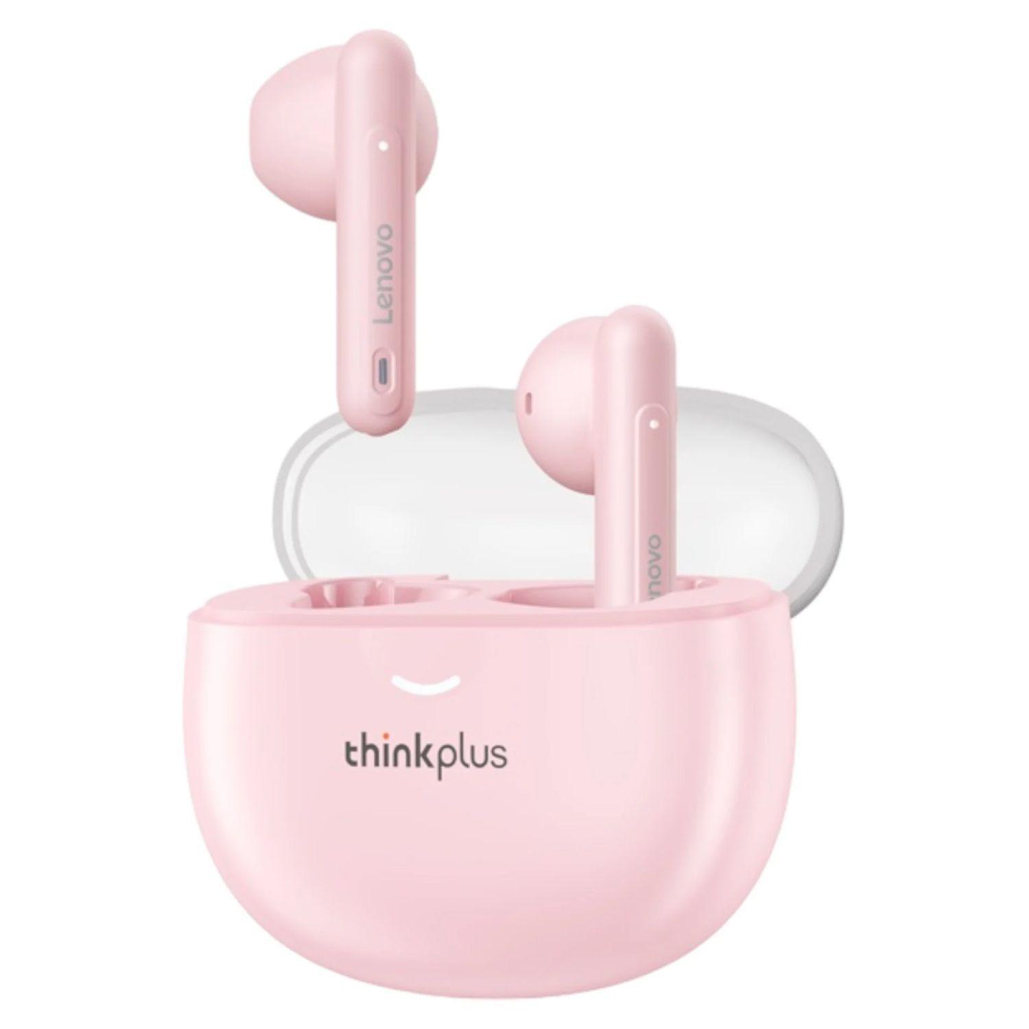 Audífonos Bluetooth Lenovo Lp1 Pro Color Rosado - PS-0