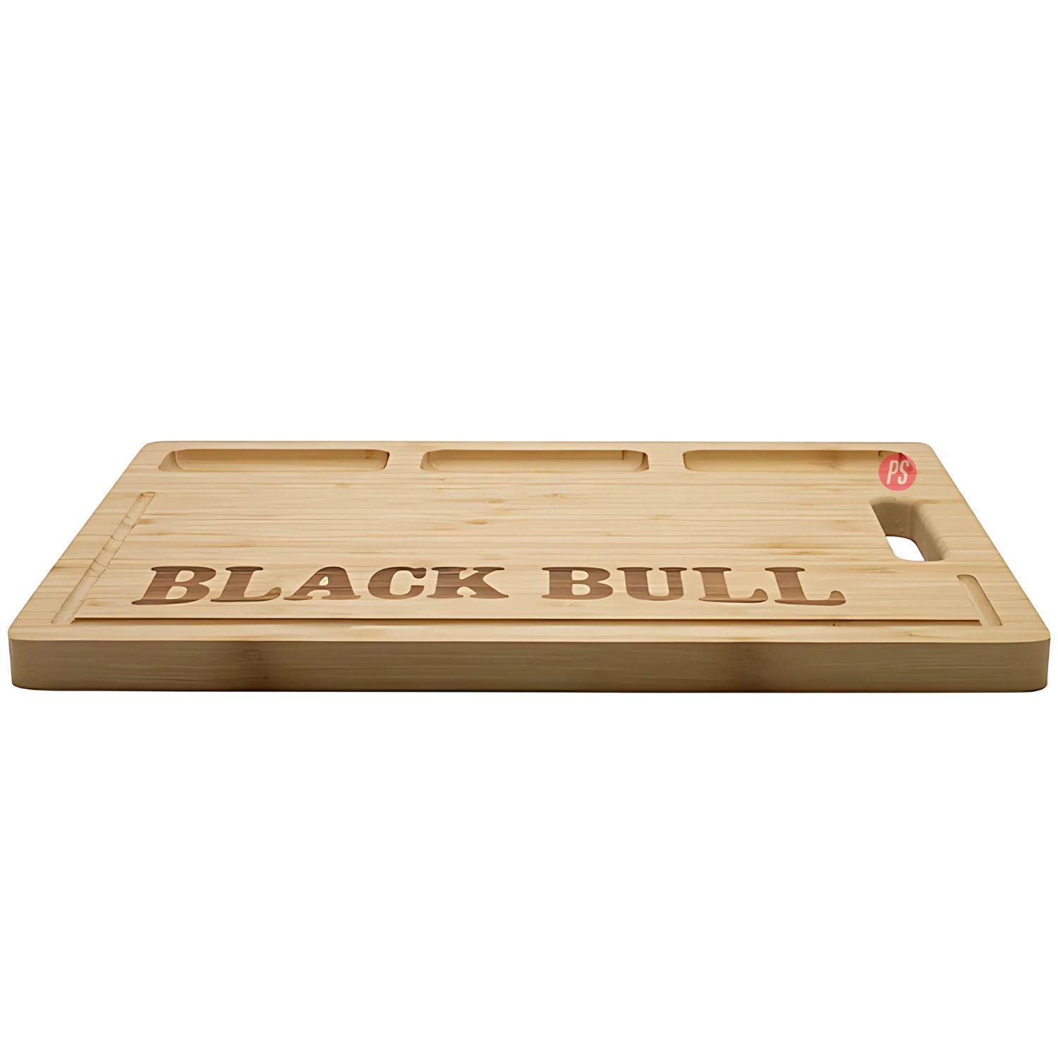 Tabla De Cortar Bambú 38cms Black Bull - PS-2