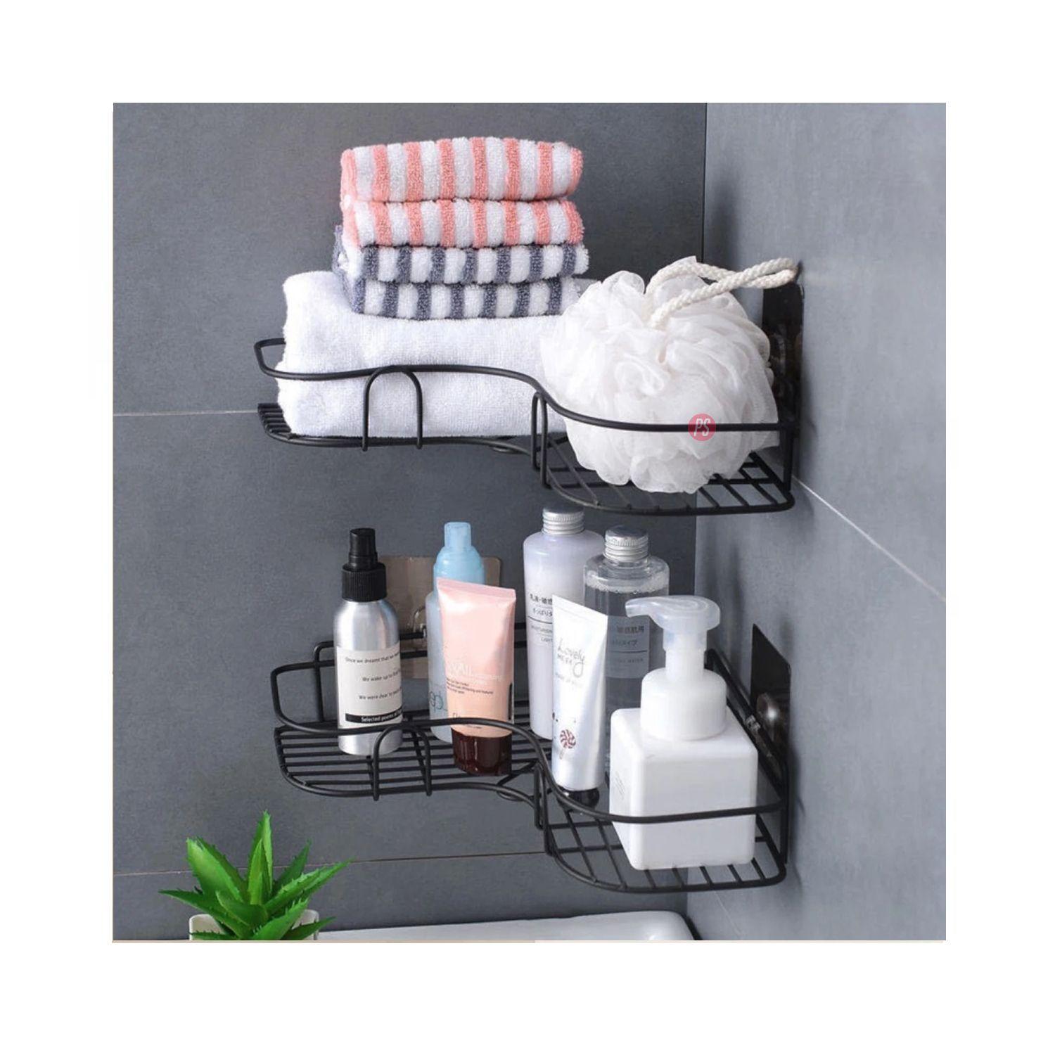 Organizador De Ducha Esquinero Adhesivo Inoxidable - PS-1