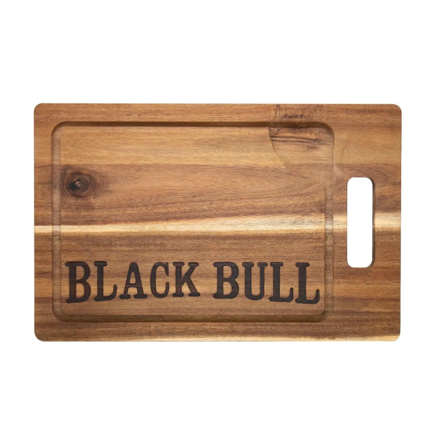 Tabla De Cortar Cocina 40x26cms Madera Black Bull - Ps-0