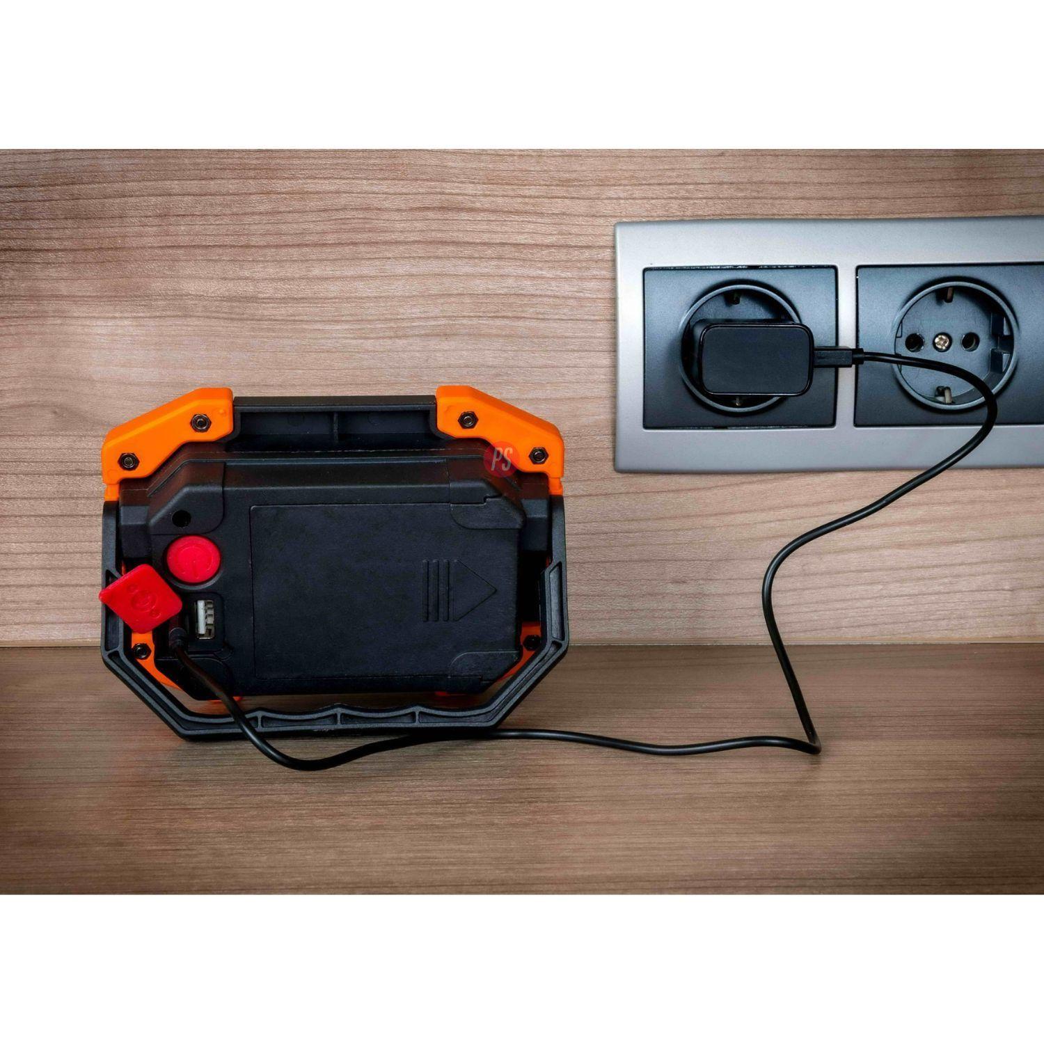 Linterna Trabajo LED 500lm Recargable IP44 Powerbank - PS-4
