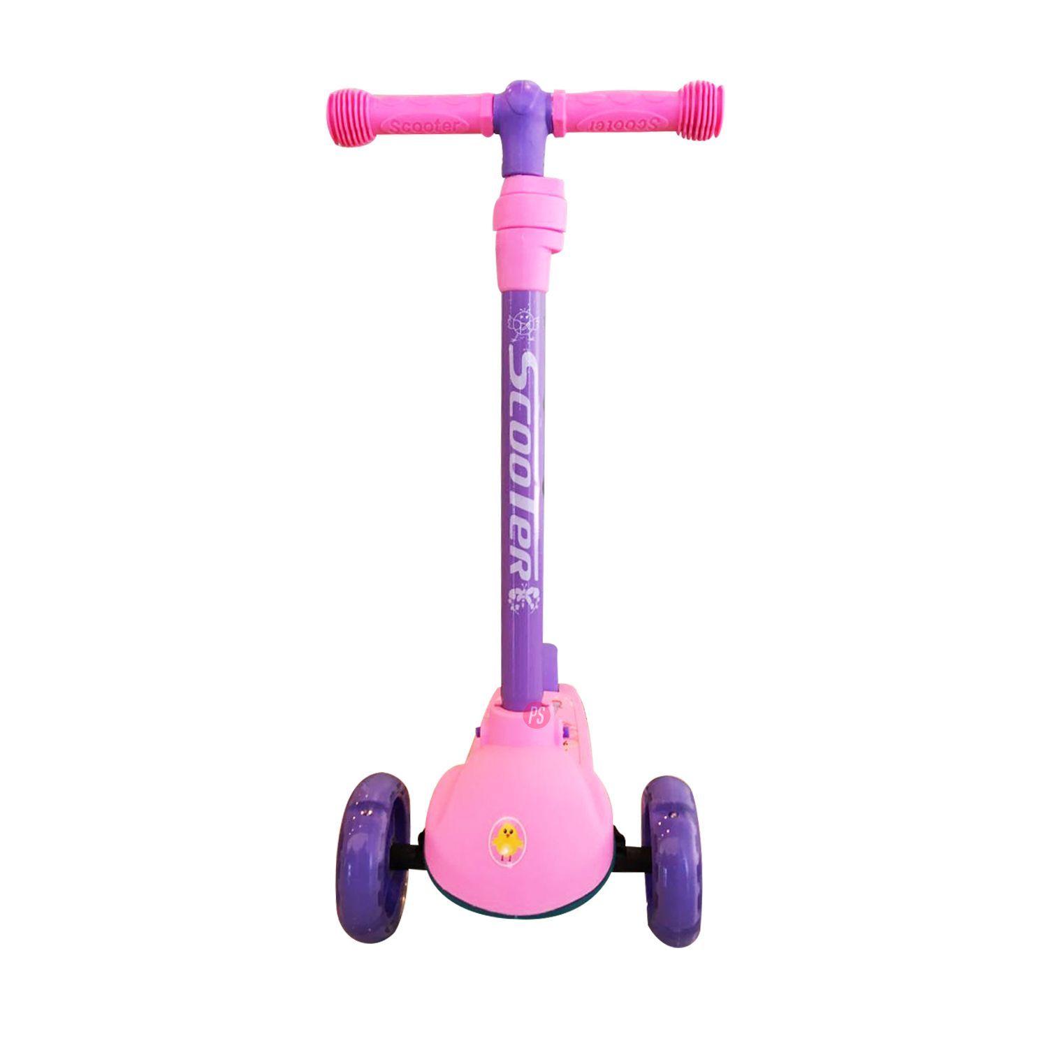 Scooter De 3 Ruedas Diseño Muñeca Ruedas Iluminadas - PS-4