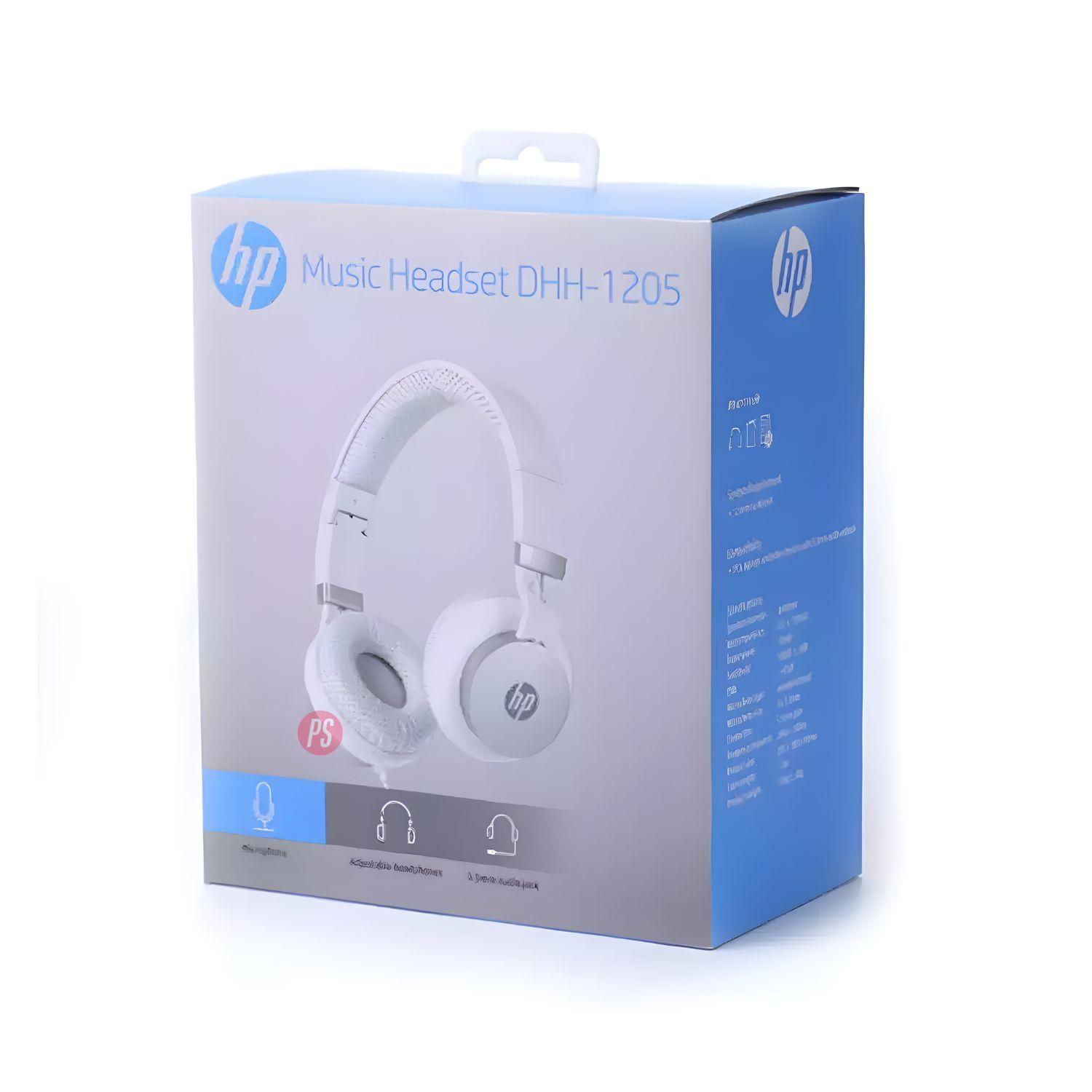 Audífonos 3.5mm Manos Libres Blanco Hp DHH-1205 - PS-1