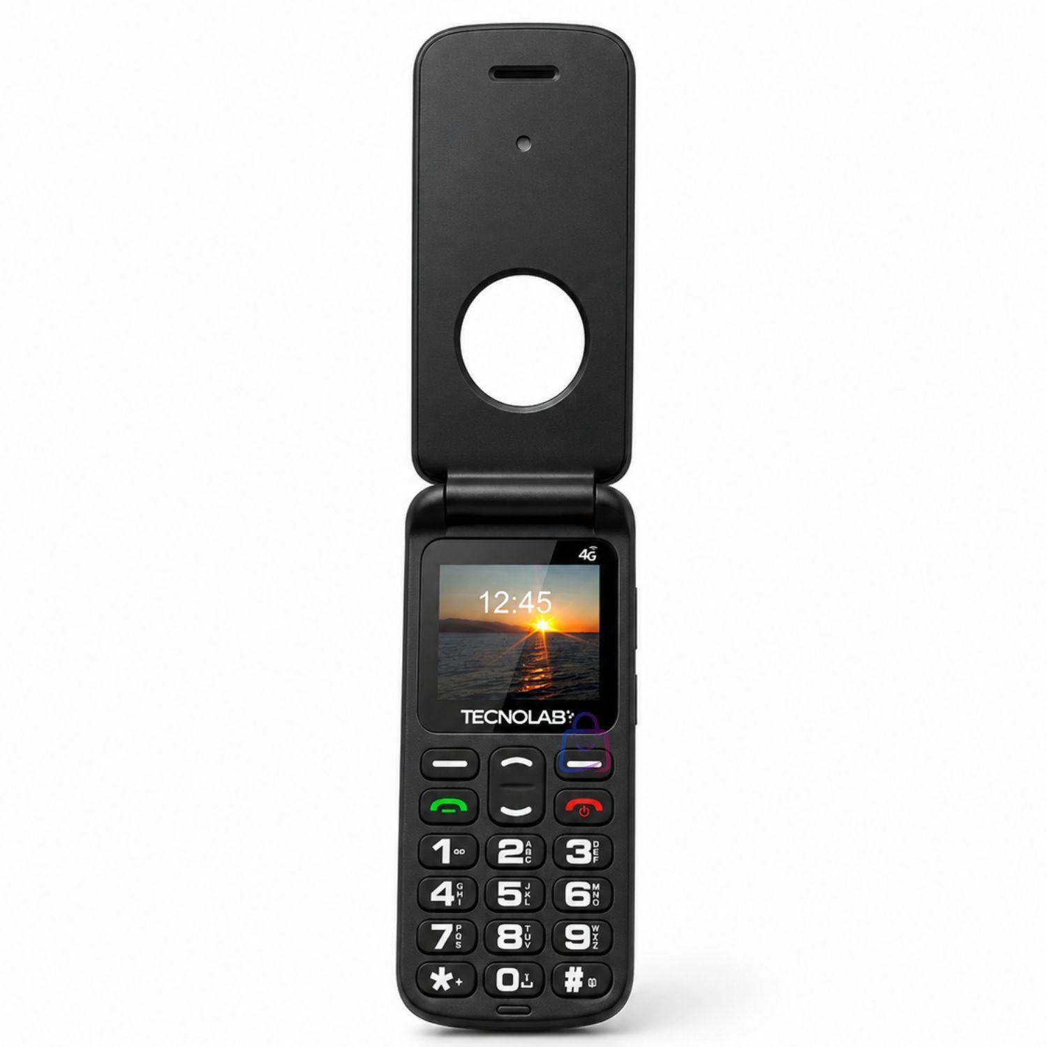 Celular Senior 4G Liberado Flip SOS Adulto Mayor Color PS-2
