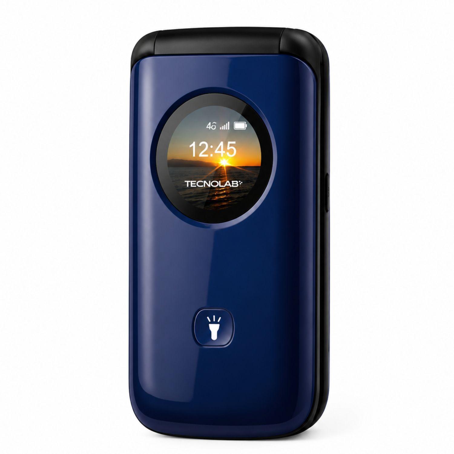 Celular Senior 4G Liberado Flip SOS Adulto Mayor Color PS-0