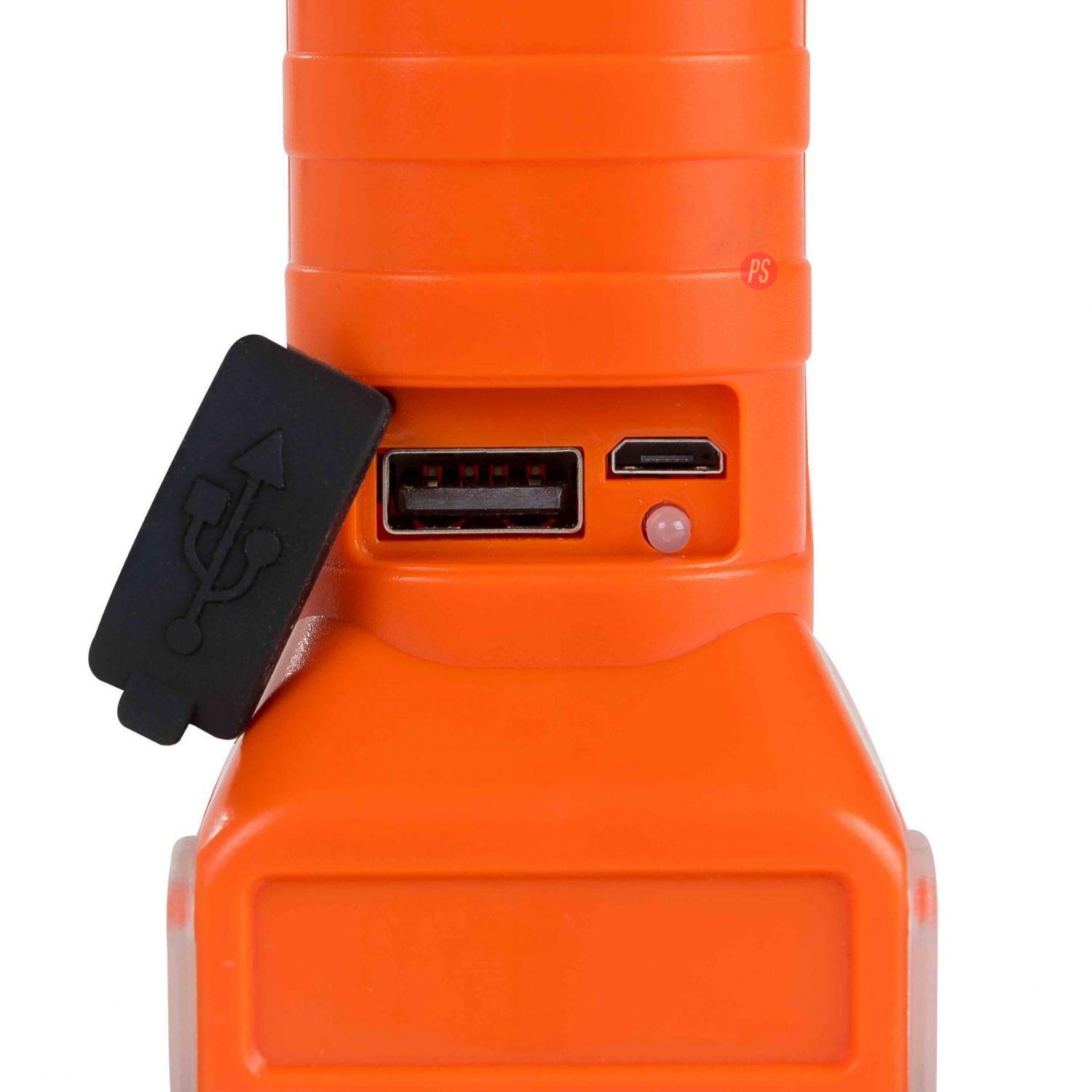 Linterna LED Trabajo Magnética 600lm Con Powerbank - PS-4