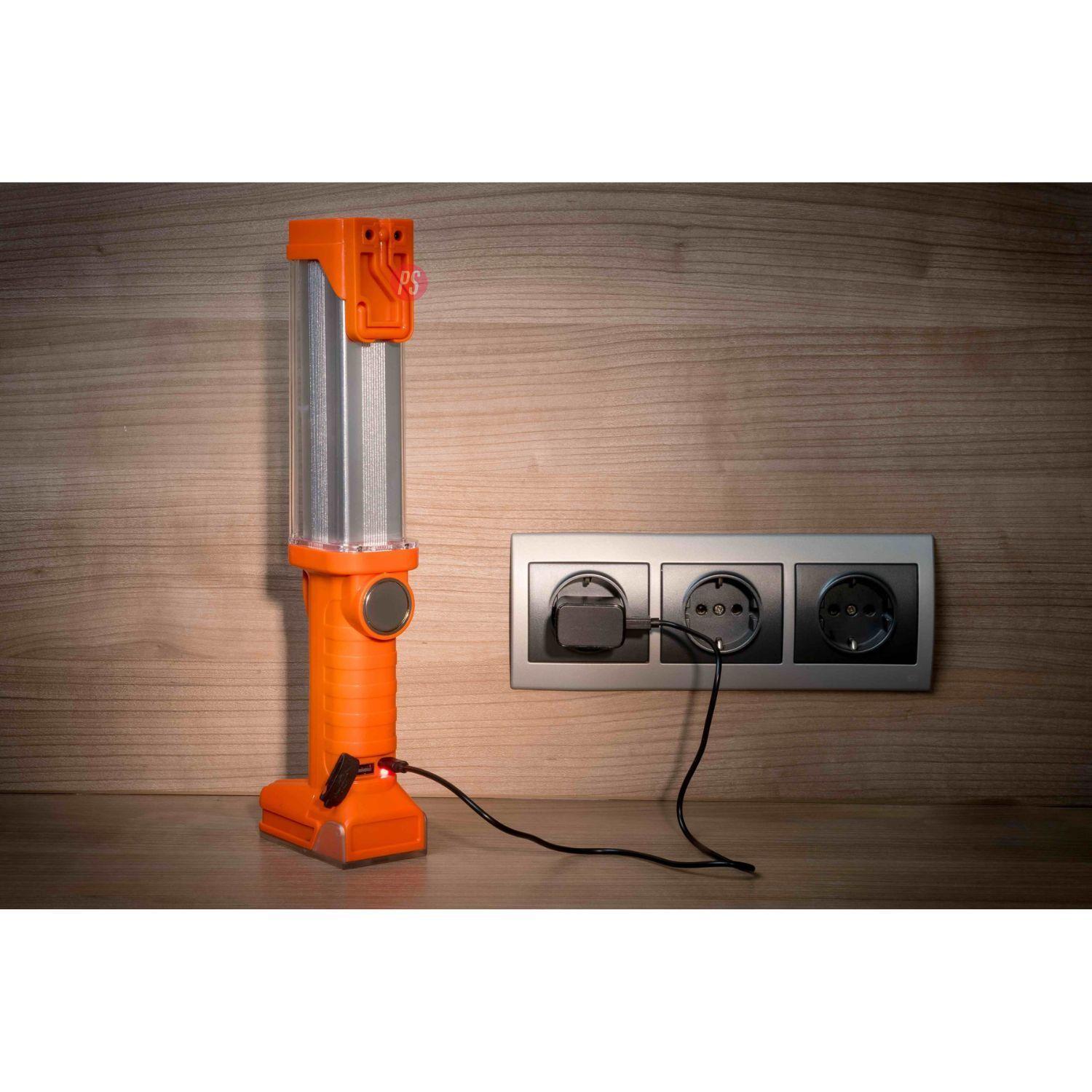 Linterna LED Trabajo Magnética 600lm Con Powerbank - PS-5