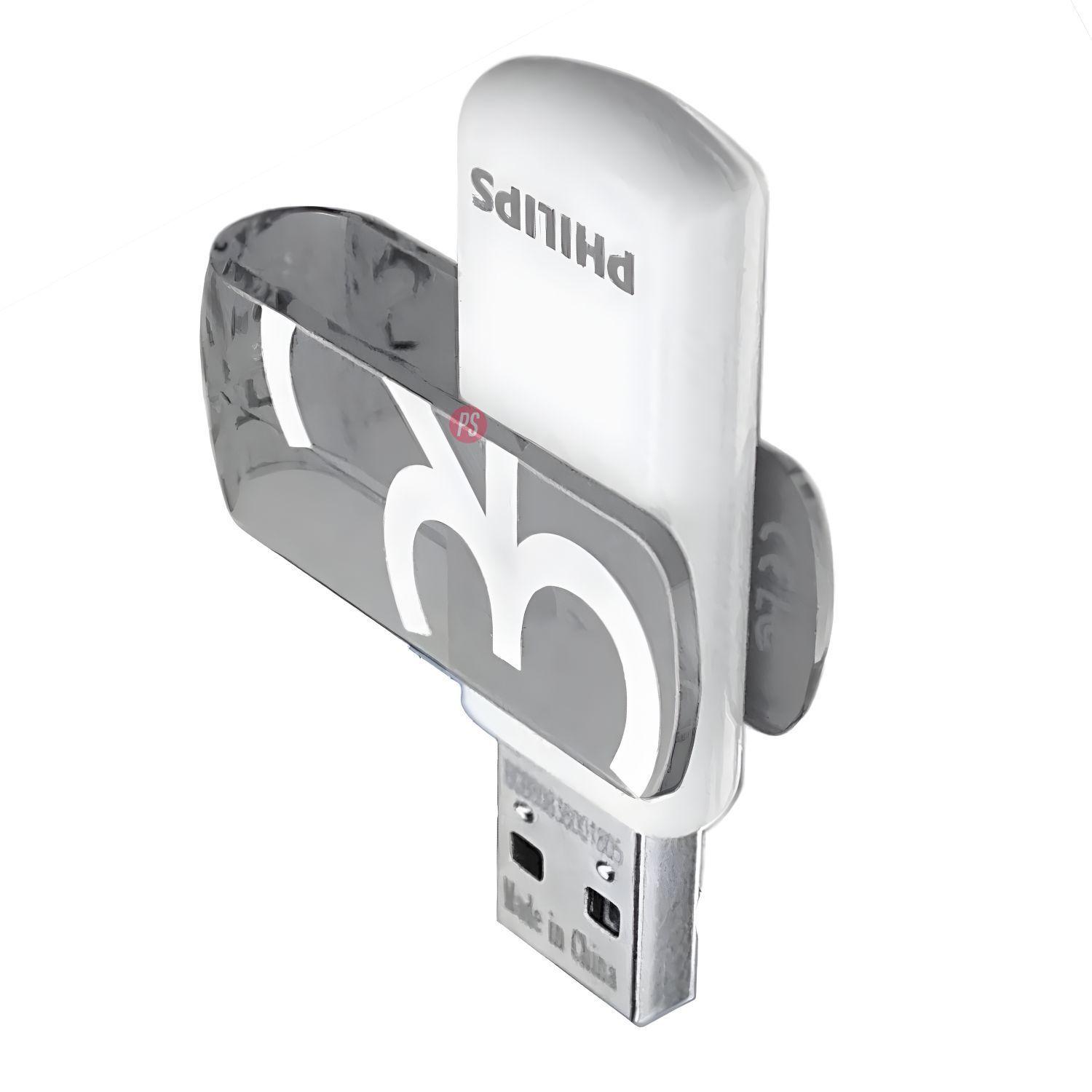 Pendrive 32gb Philips Vivid Gris - Ps-2