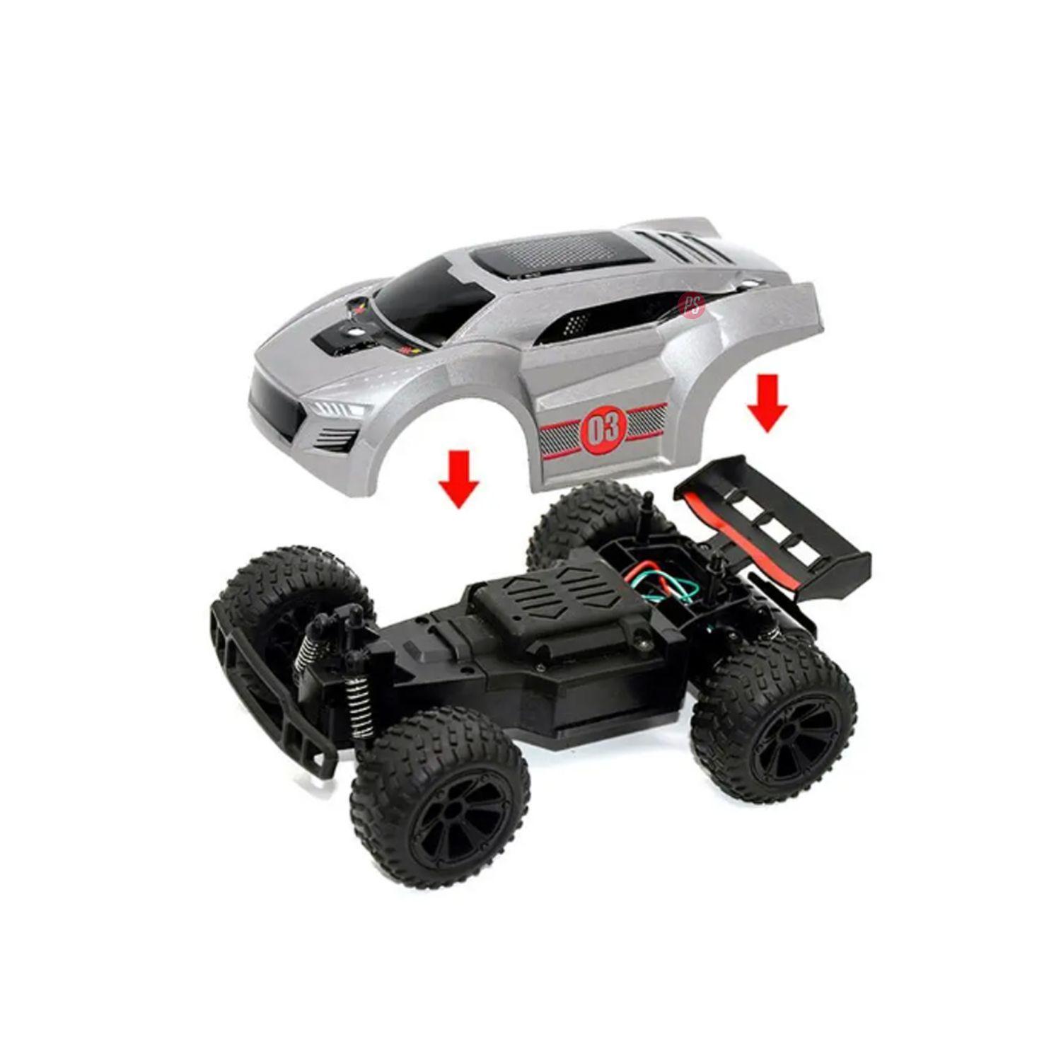 Auto De Carrera Juguete RC 2.4G Con Luces LED - PS-2
