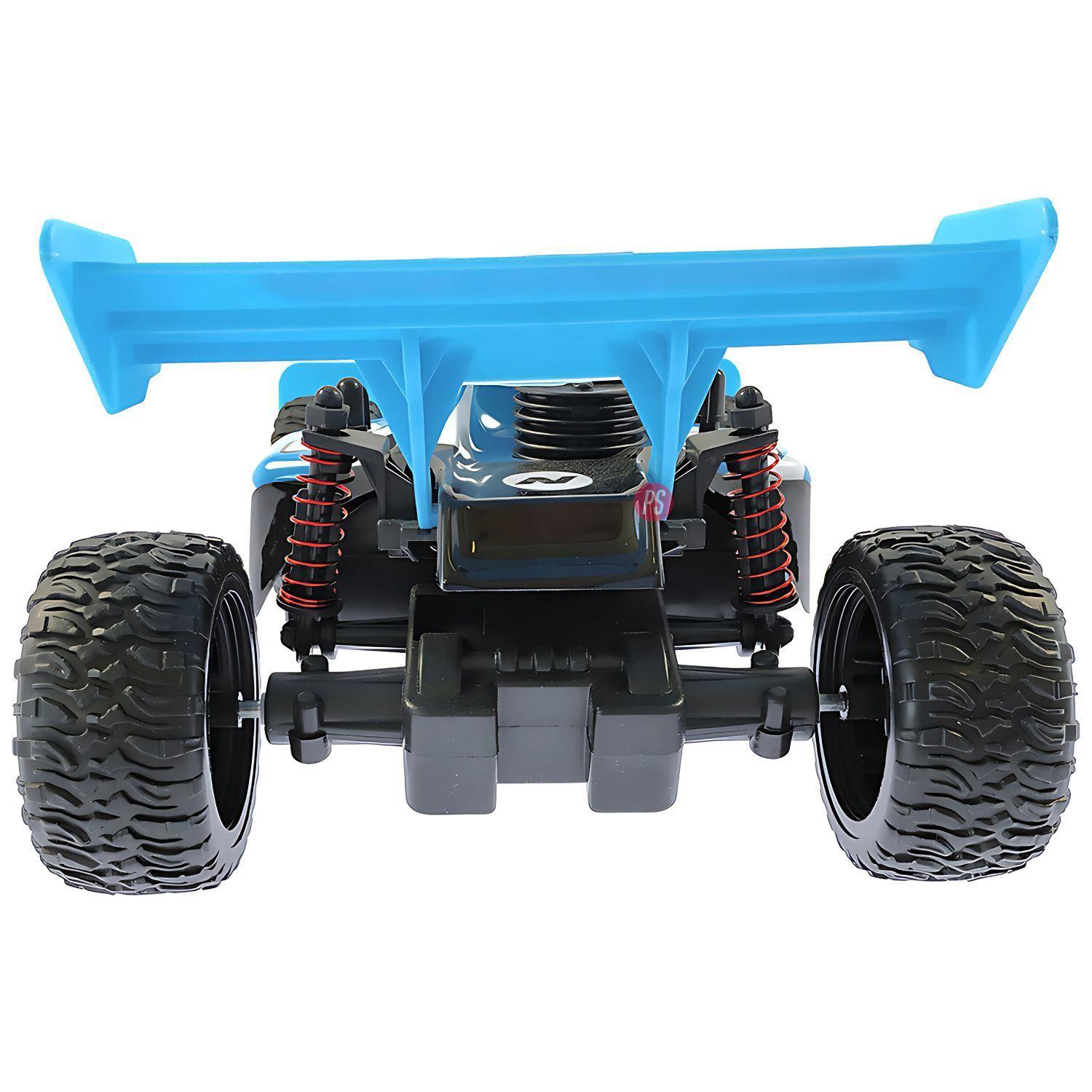 Auto RC Buggy 118 Stream+ 24Ghz Todo Terreno Azul - PS-3
