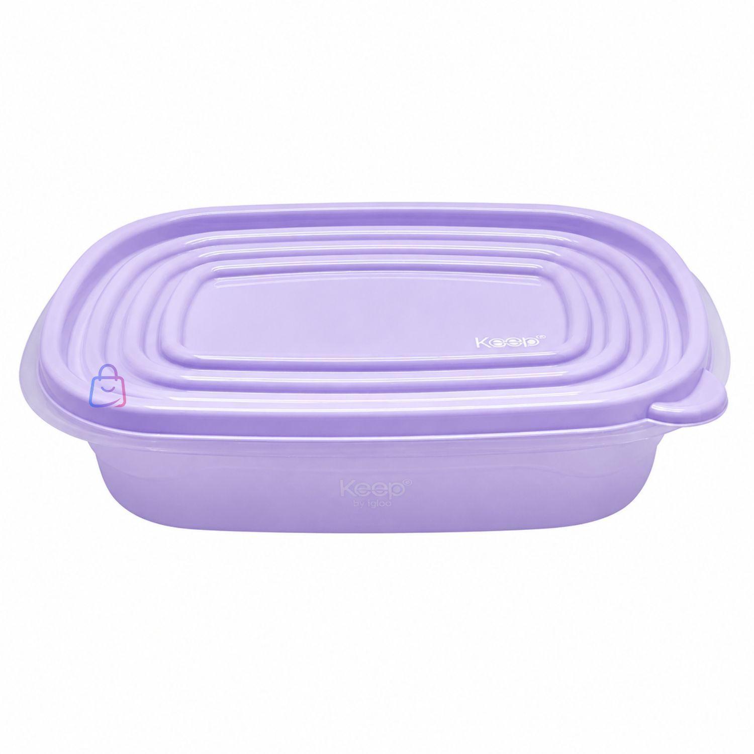 Set 3 Contenedores Hermeticos Apilables Keep 950ml PS-2