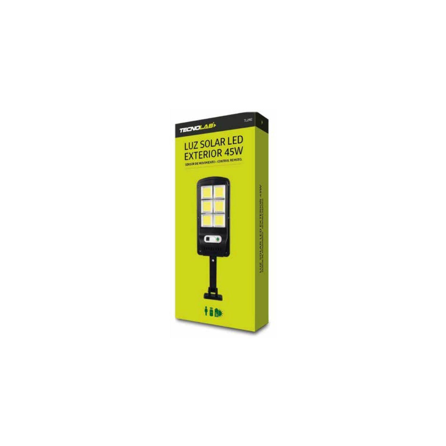 Foco Led Solar Con Sensor Movimiento Y Control Remoto - PuntoStore-2