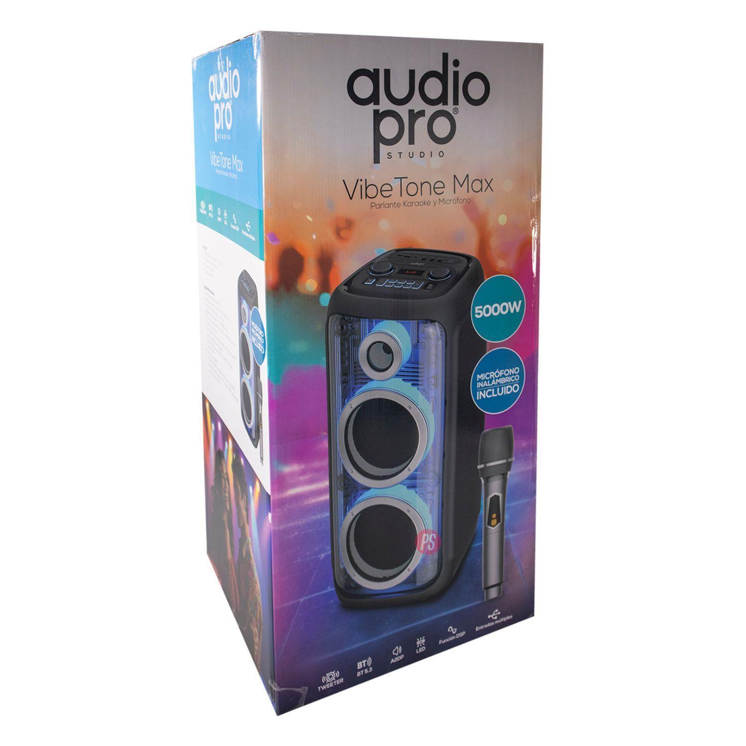 Parlante Karaoke Con Micrófono y Luces 5000w pmpo - PS-4