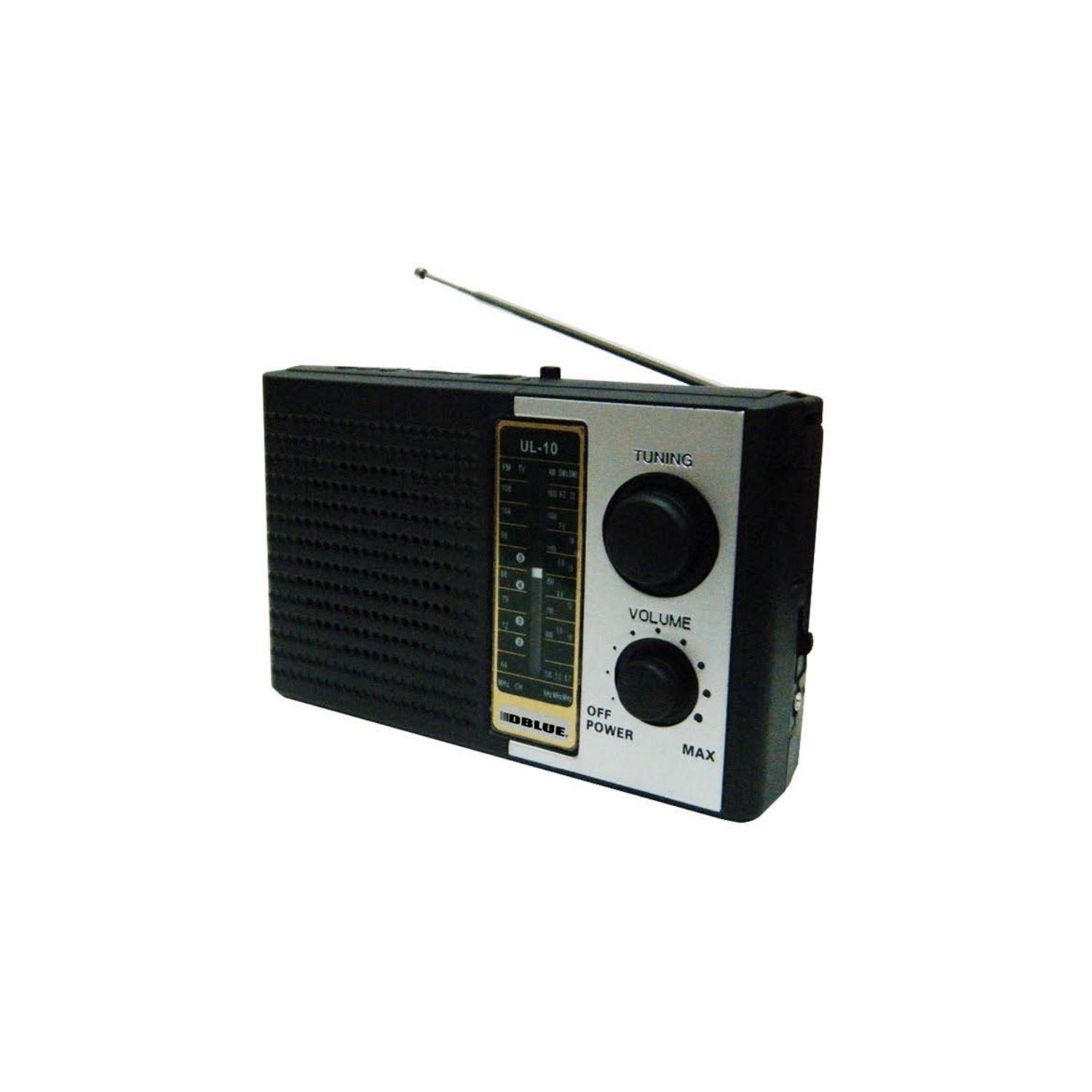 Radio Portátil Fm 4 Bandas A Pilas - PuntoStore-0