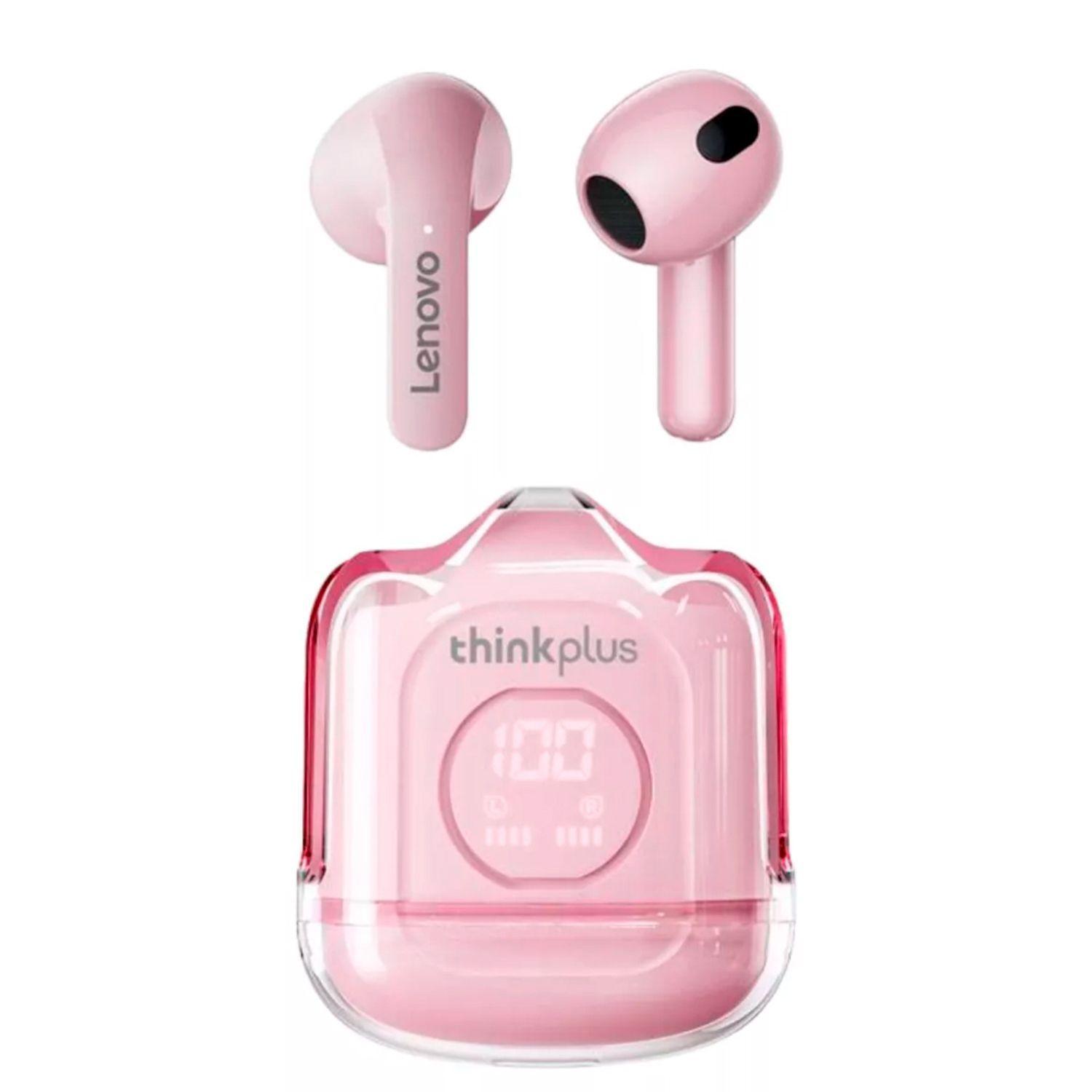 Audífonos Bluetooth Lenovo Xt65 Color Rosado - PS-1