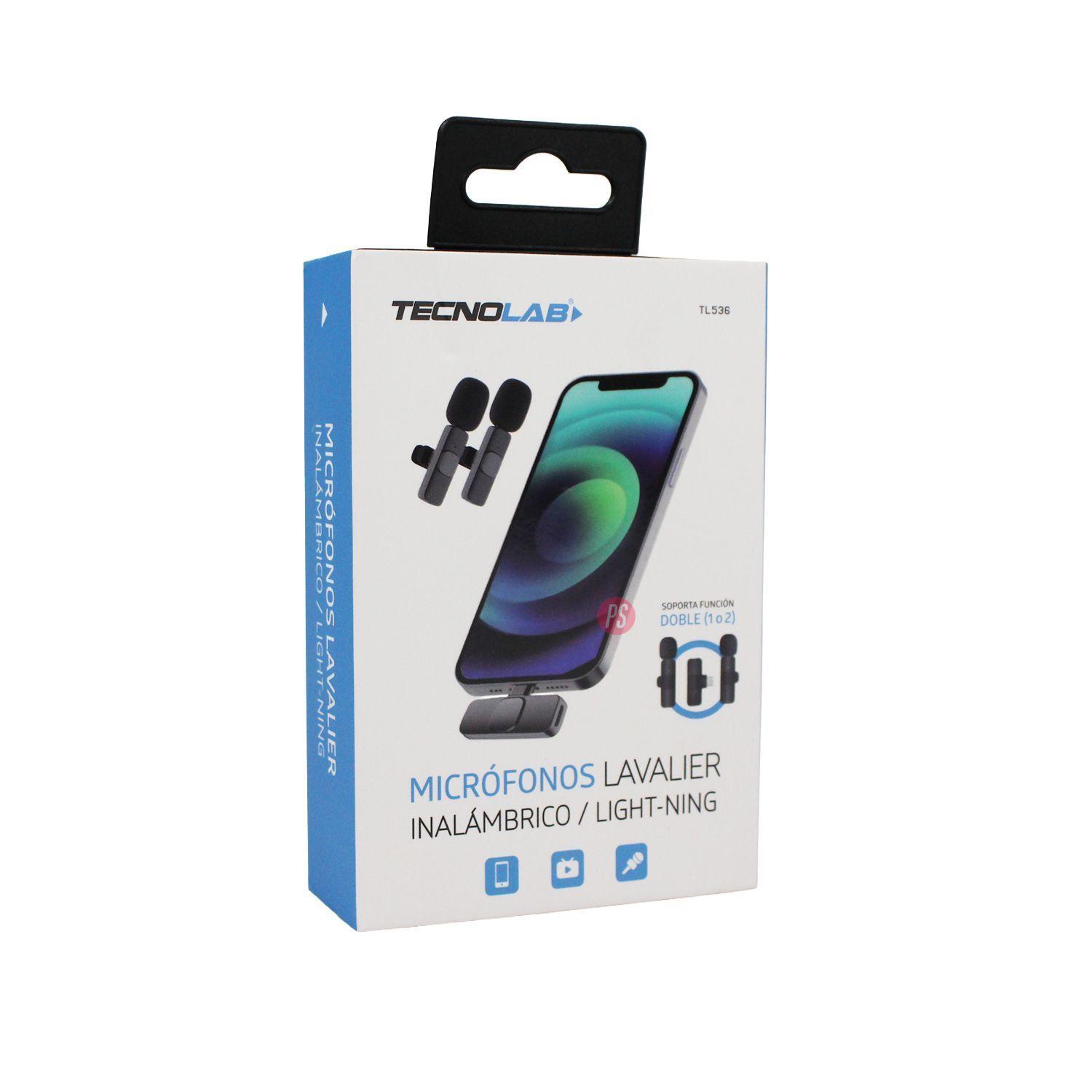 Micrófonos Lavalier Inalámbricos Conector Lightning - PS-3