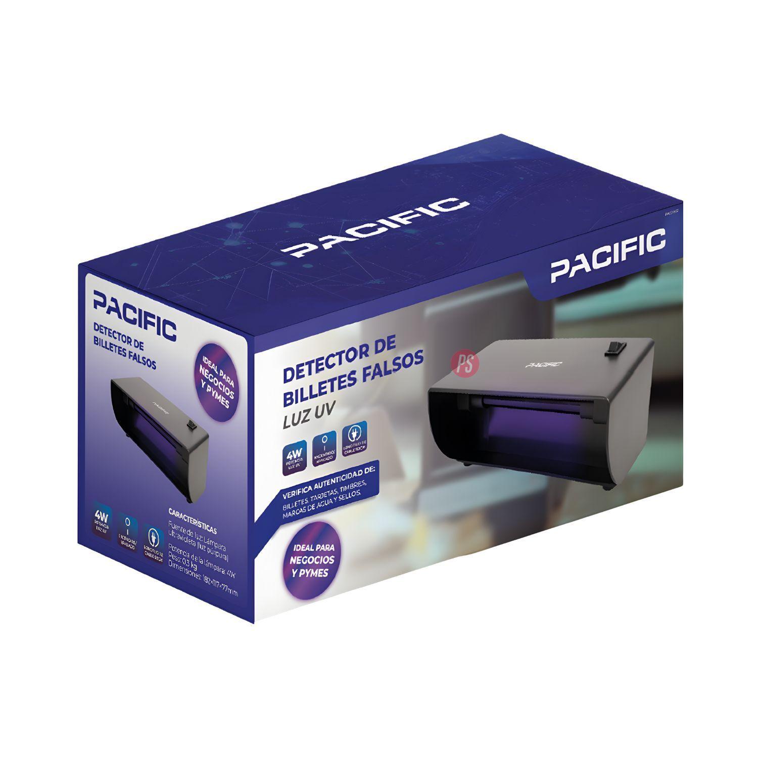 Detector Billetes Falsos UV 4W Ideal Negocios y Pymes - PS-2