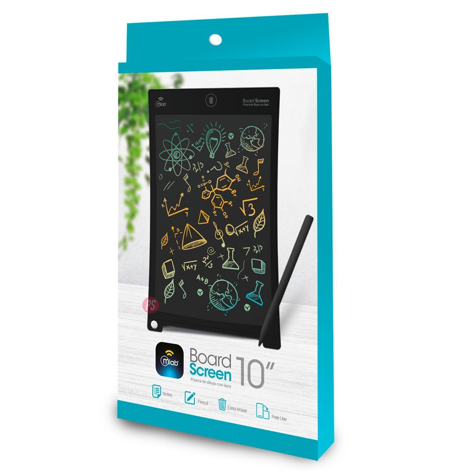 Pizarra LCD 10 Board Screen con L piz y Borrado F cil PS-2