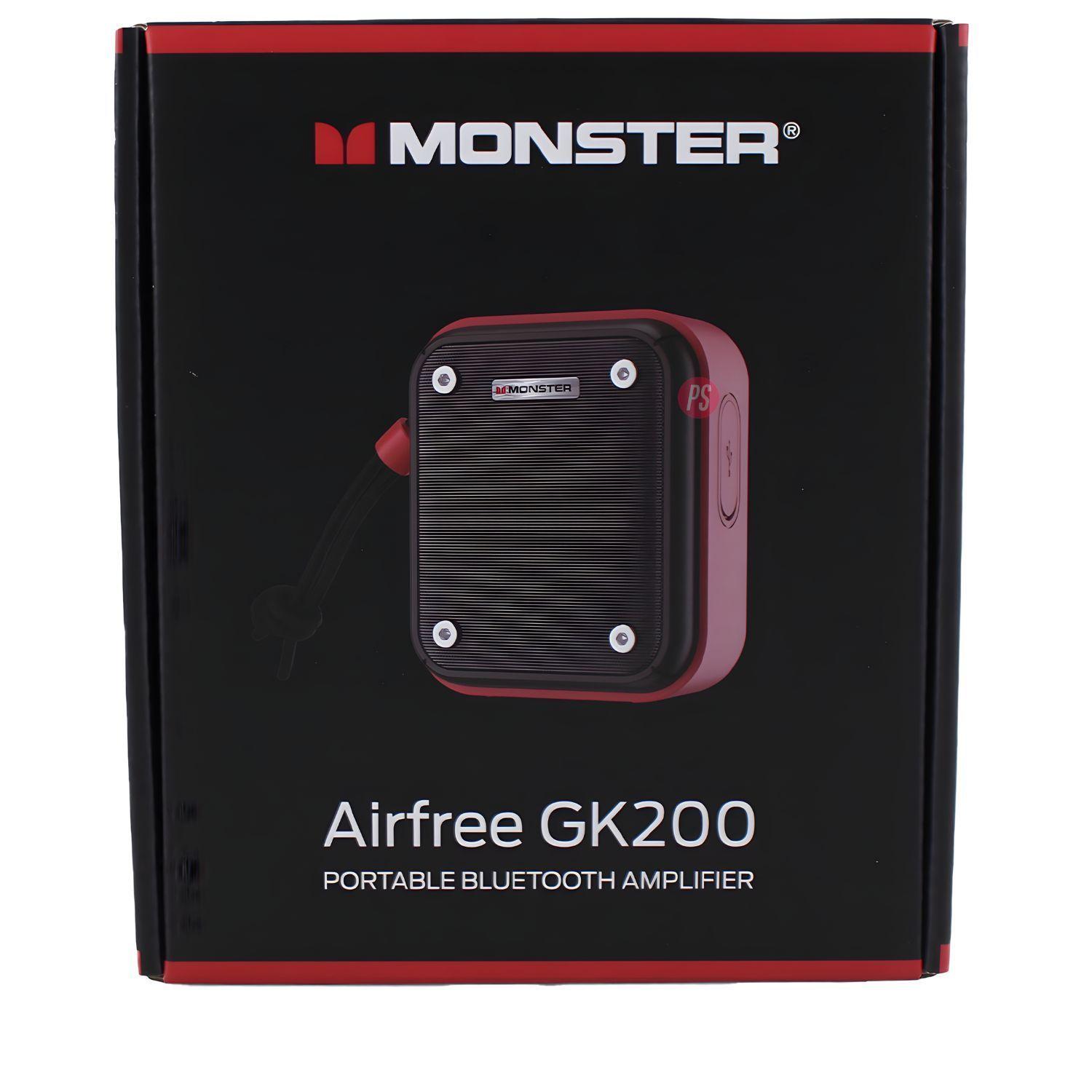 Parlante Monster GK200 Rojo BT 5 3 con Micr fono 52mm PS-2