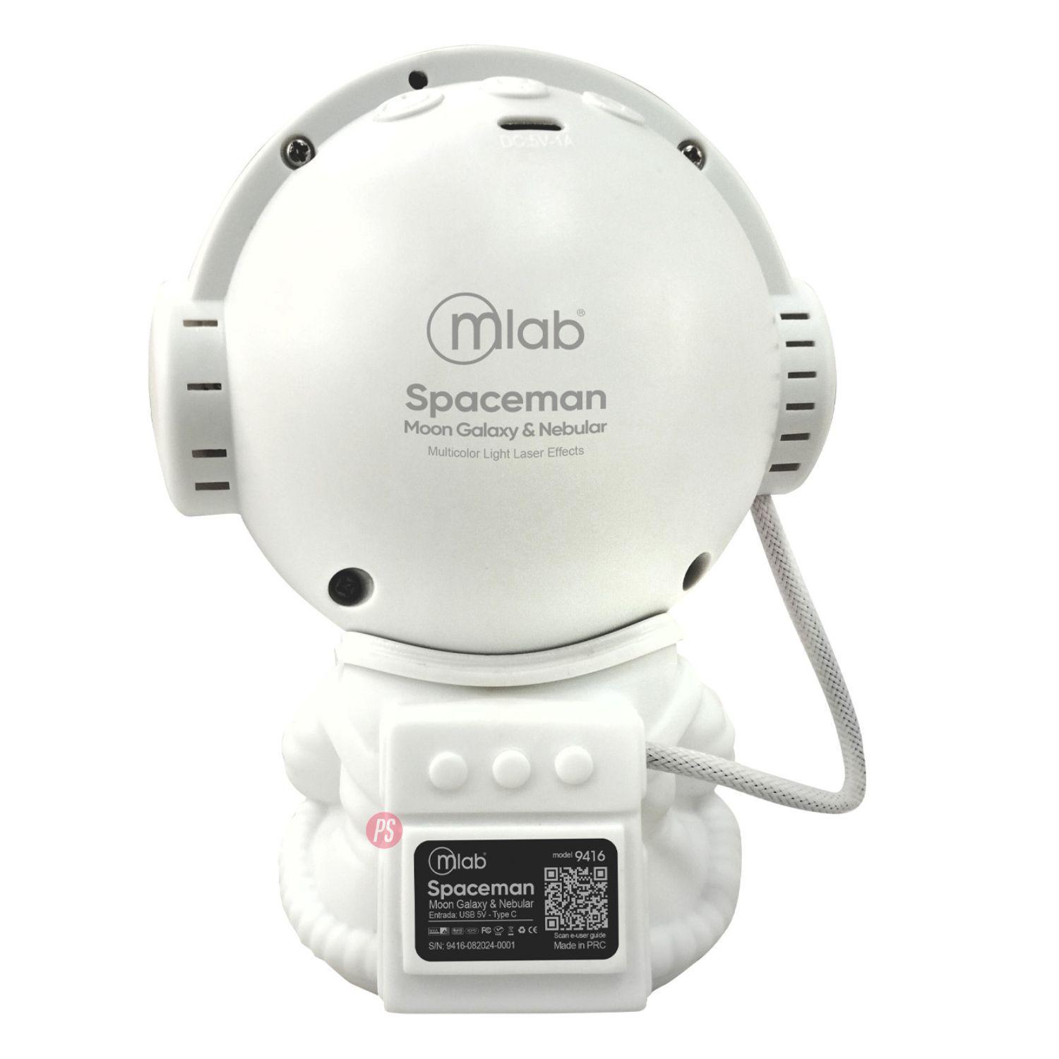 Spaceman Proyector Galaxia LED L ser con Rotaci n PS-3