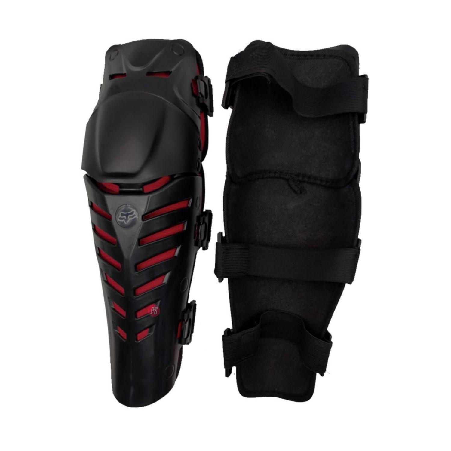 Rodilleras Flexibles Con Tacos Metálicos Para Motos - Ps-2