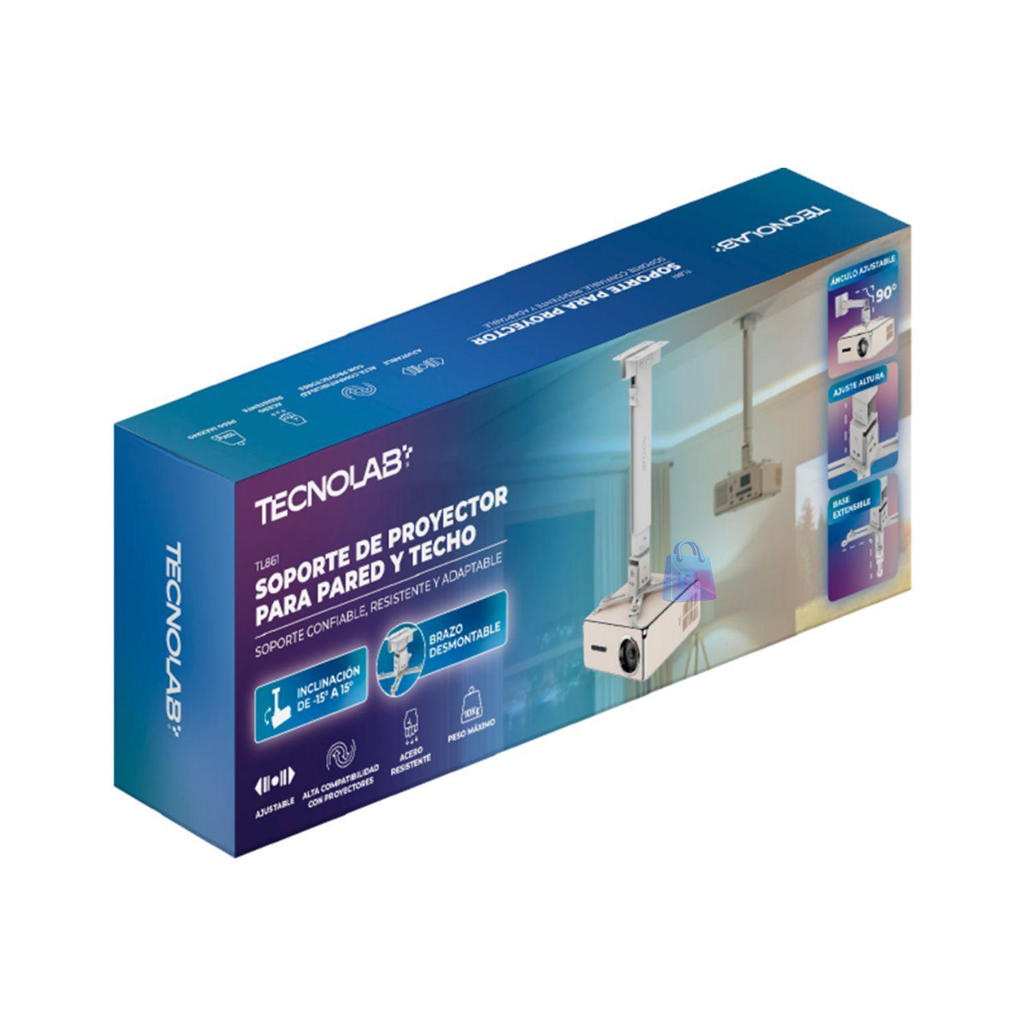 Soporte Proyector Techo Universal Ajustable 10kg PS-3