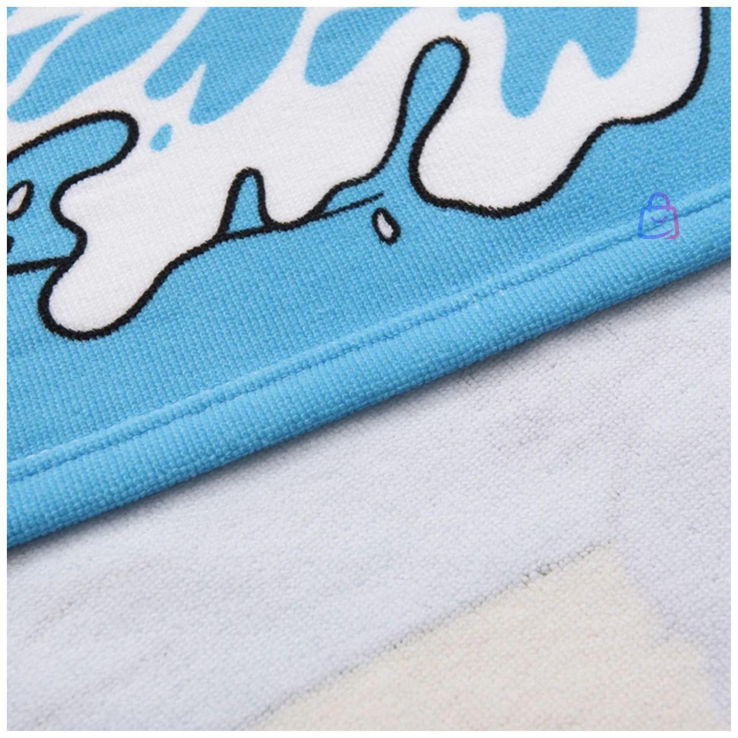 Toalla Stitch Surf Con Capucha Microfibra Playa 60x60 PS-2