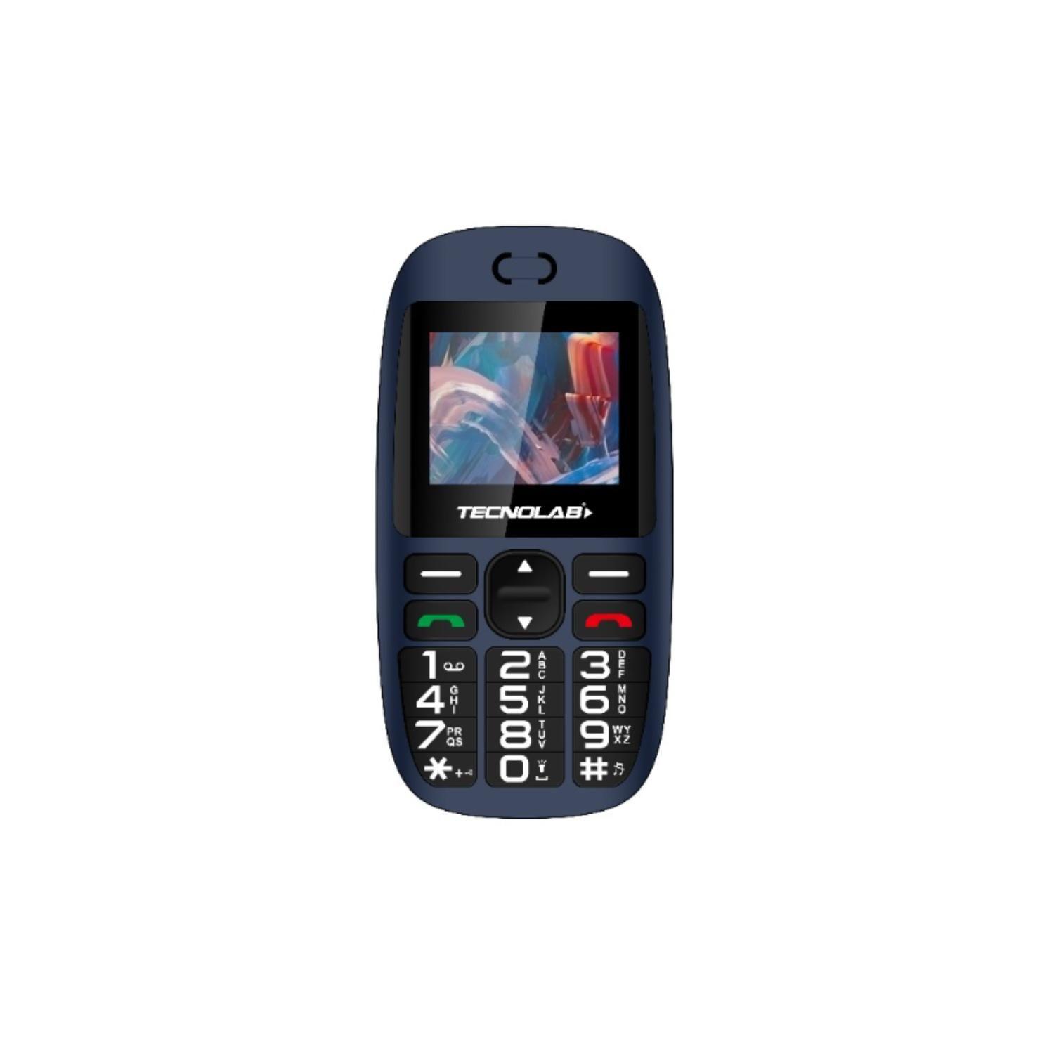 Celular Senior Dual Sim 4g Color Azul - Ps-0