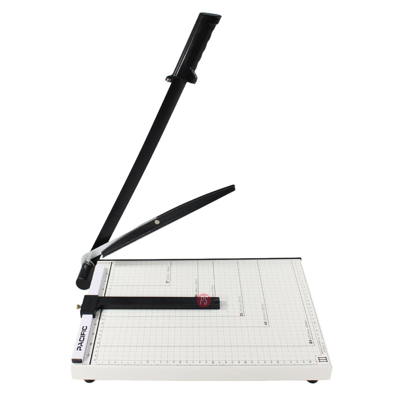 Guillotina A4 Metalica 12 Hojas con Regla Paralela PS-3