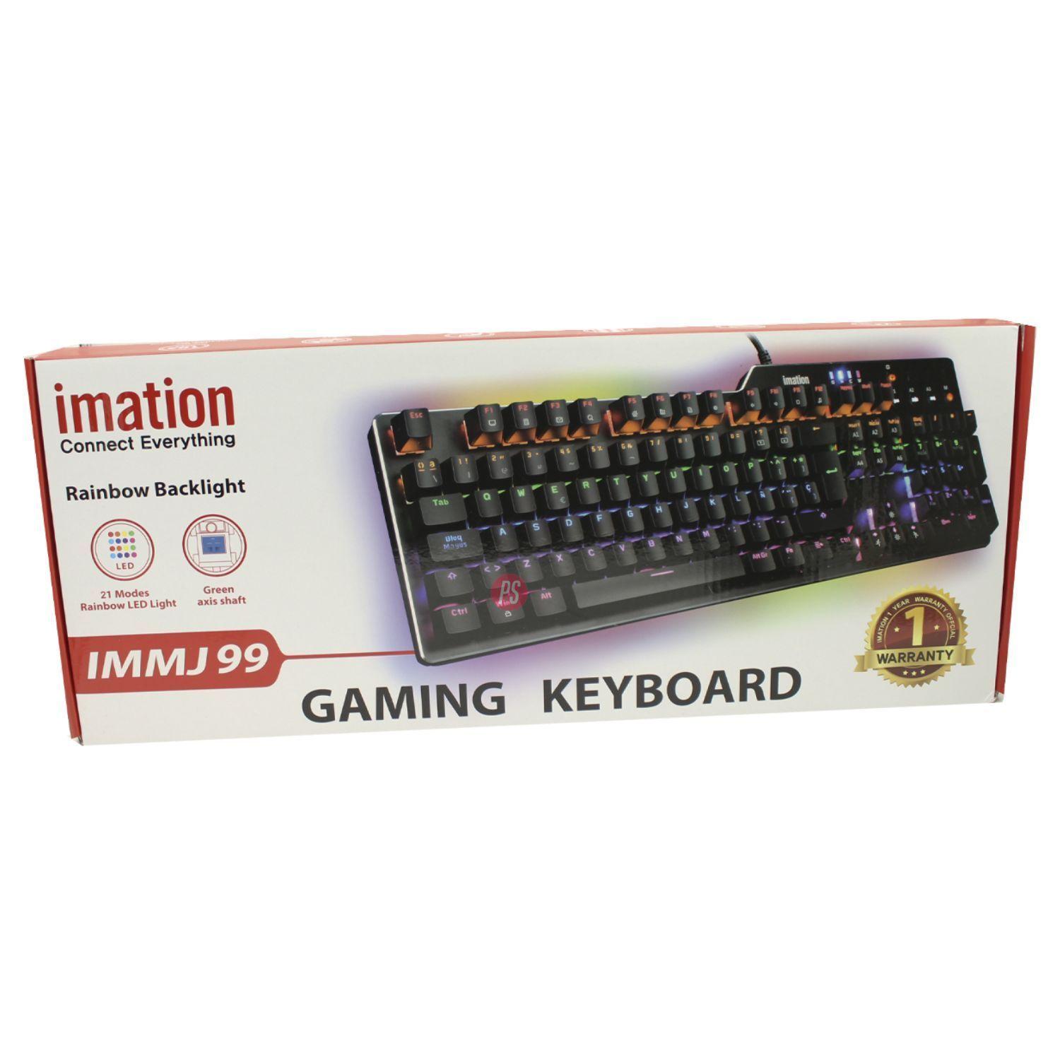 Teclado Mecánico Imation IMJ99 Rainbow LED - PS-3