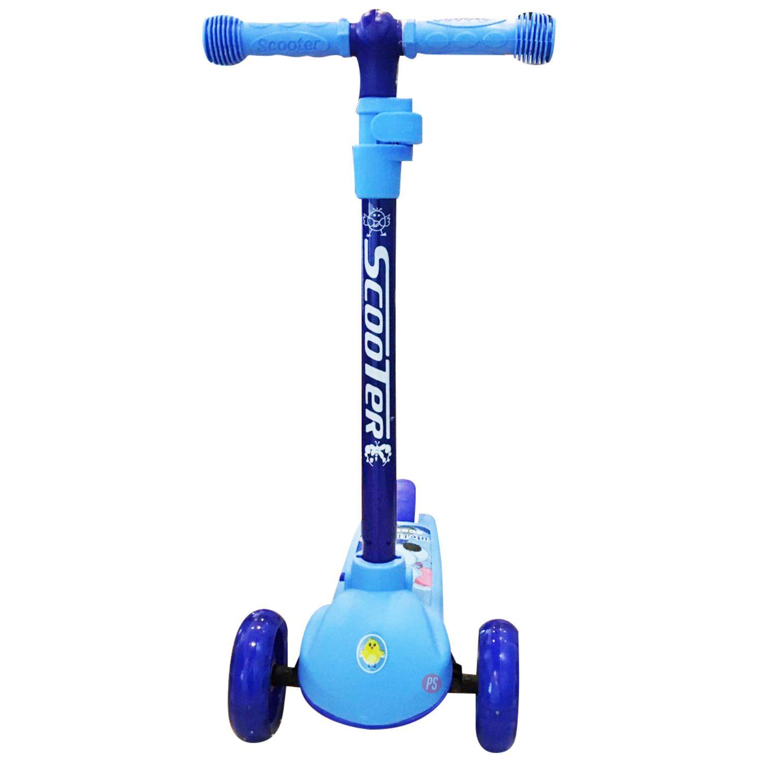 Scooter De 3 Ruedas Diseño Elefante Ruedas Iluminadas - PS-1