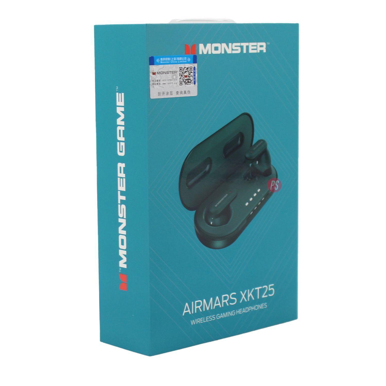 Aud fonos Monster XKT25 BT Verde con 20H de Sonido PS-2
