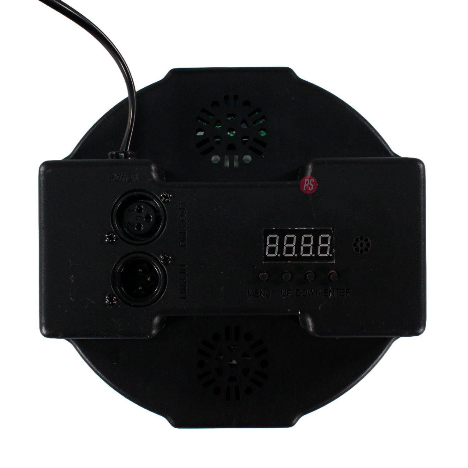 Foco PAR RGB 18 LED 60W Estroboscopico DMX PS-2