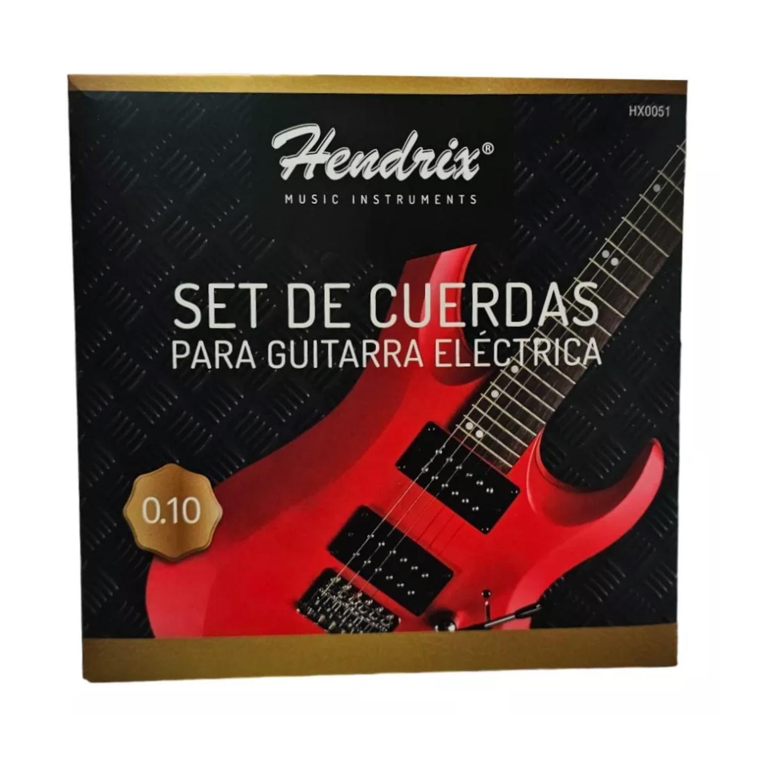 Set De Cuerdas Para Guitarra Eléctrica Espesor 0.10 - PS-0