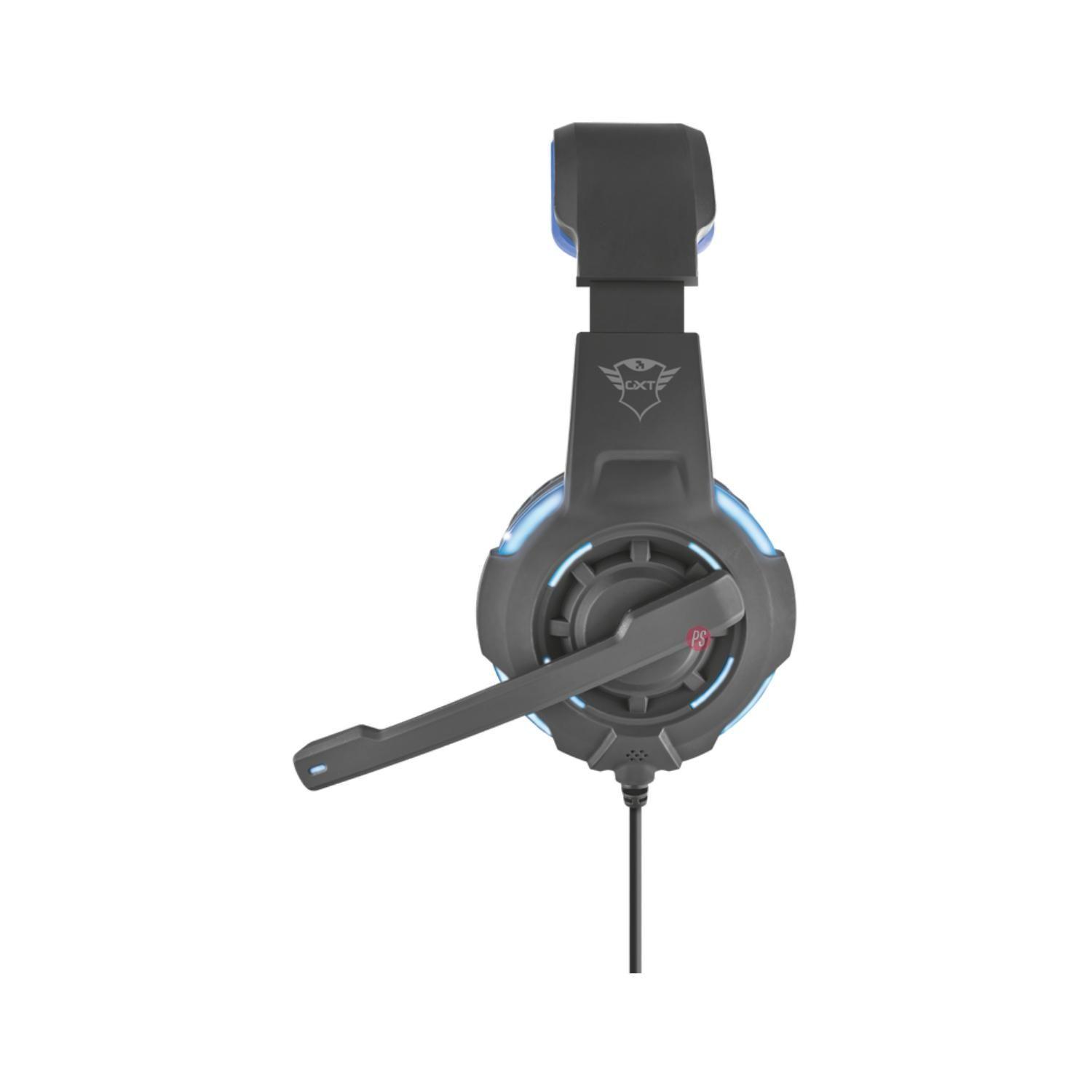 Audífonos Gamer Led Azul Sonido 7.1 Gxt 350 Radius - PS-2