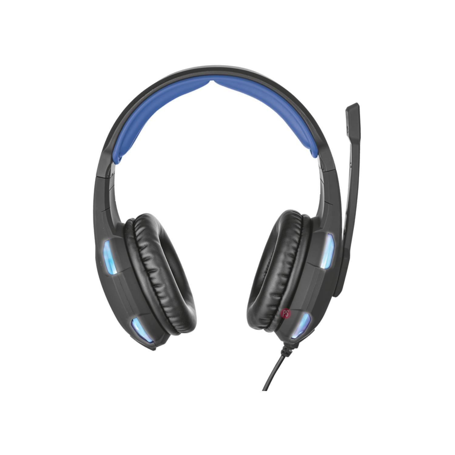 Audífonos Gamer Led Azul Sonido 7.1 Gxt 350 Radius - PS-3
