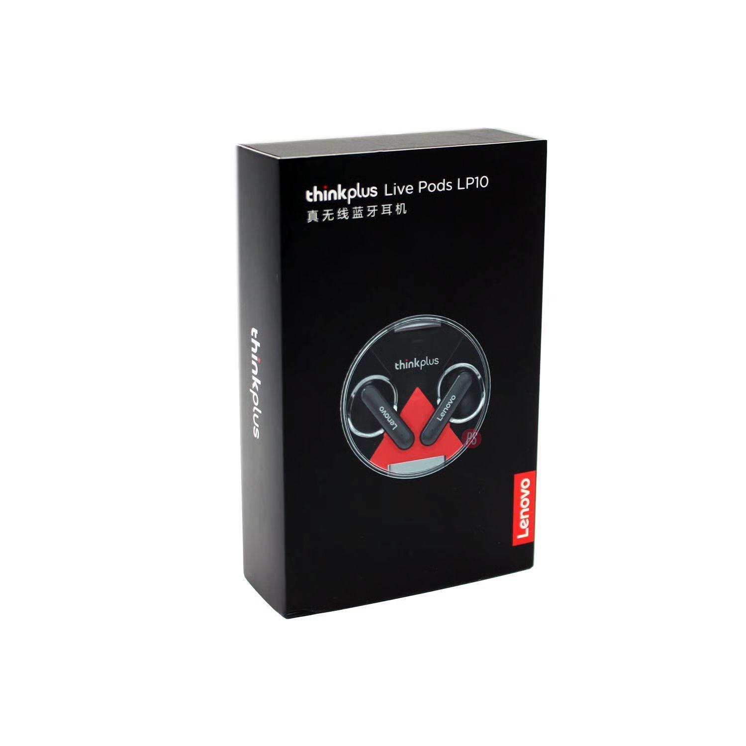 Audífonos Bluetooth Lenovo Lp10 Color Negro - PS-3