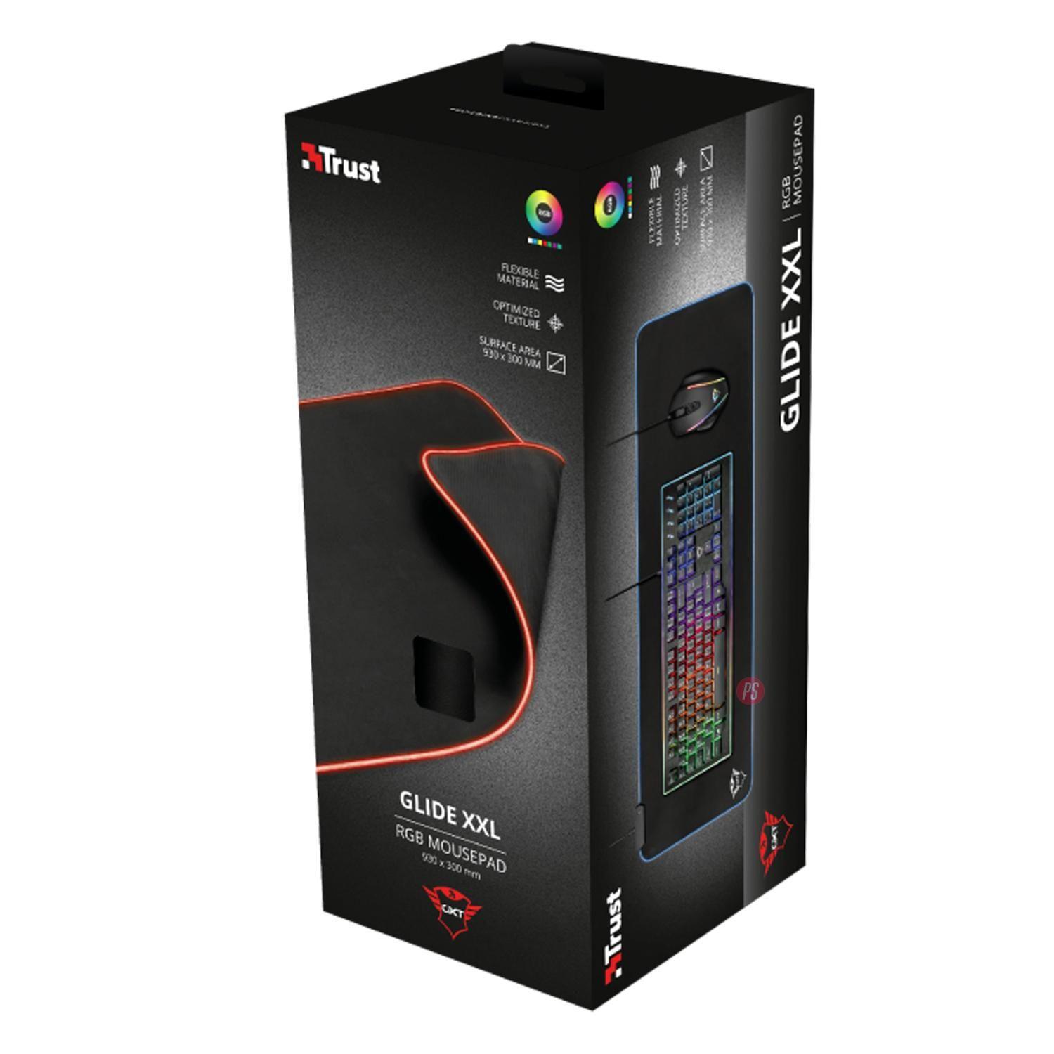 Mouse Pad Gamer Rgb Gxt 764 Glide-Flex Xxl 93x30cms - PS-4
