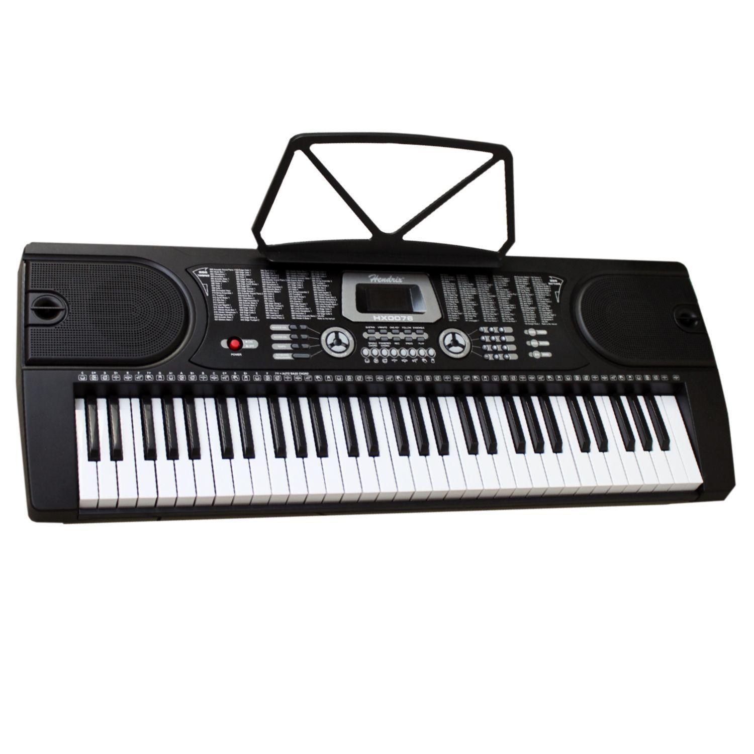 Teclado Musical Electrónico 61 Teclas Con Micrófono - PS-0