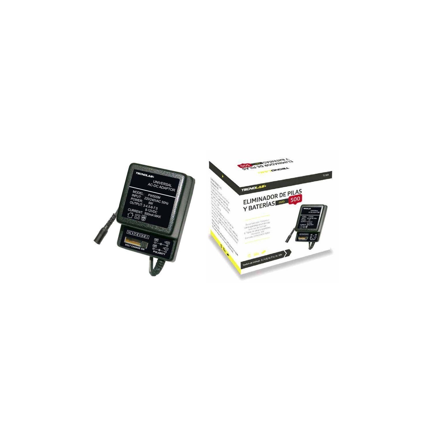 Eliminador Pilas Y Baterías 500mha Universal - Ps-2