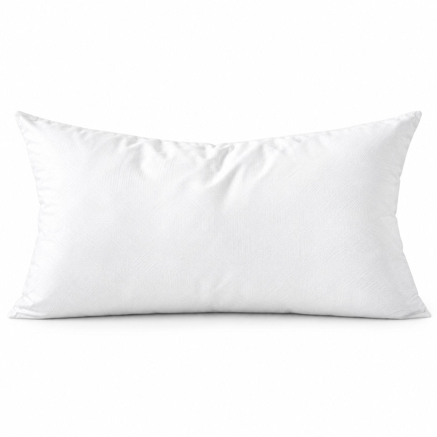 Almohada Microfibra 50x90 Cm Soporte Regular Blanca PS-0
