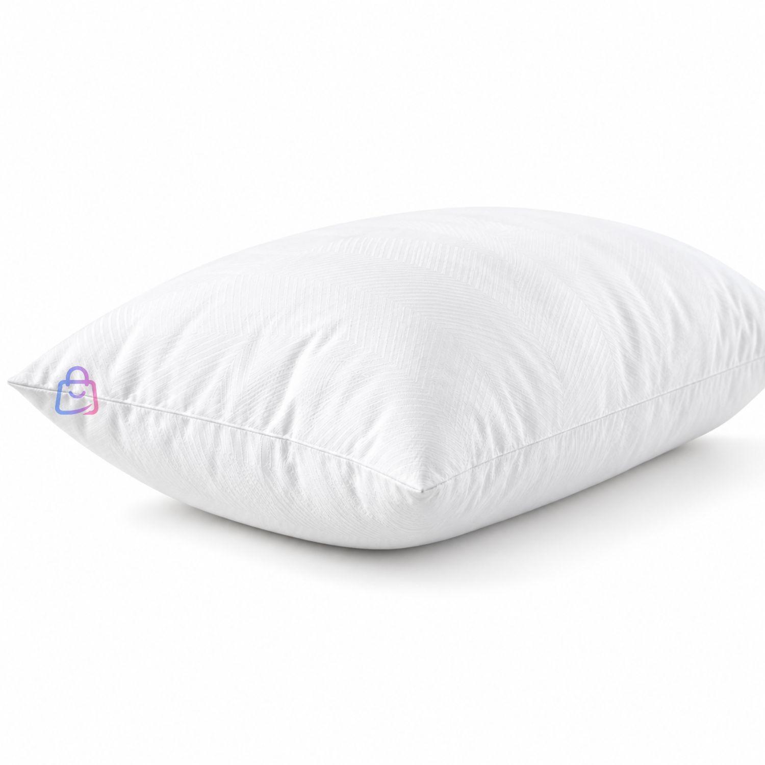 Almohada Microfibra 50x90 Cm Soporte Regular Blanca PS-1